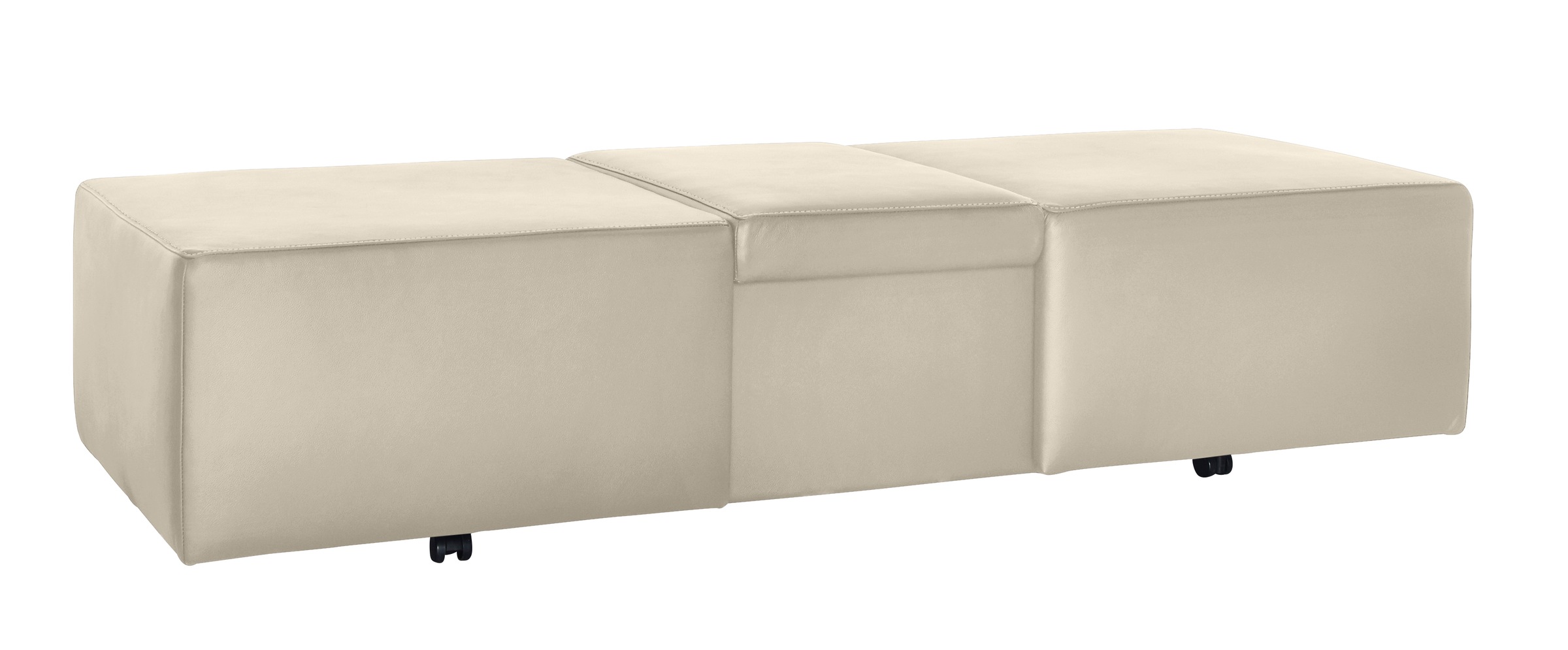 W.SCHILLIG Hocker »taboo« ausziehbar, inklusive Zwischenablage, mit Kontras günstig online kaufen