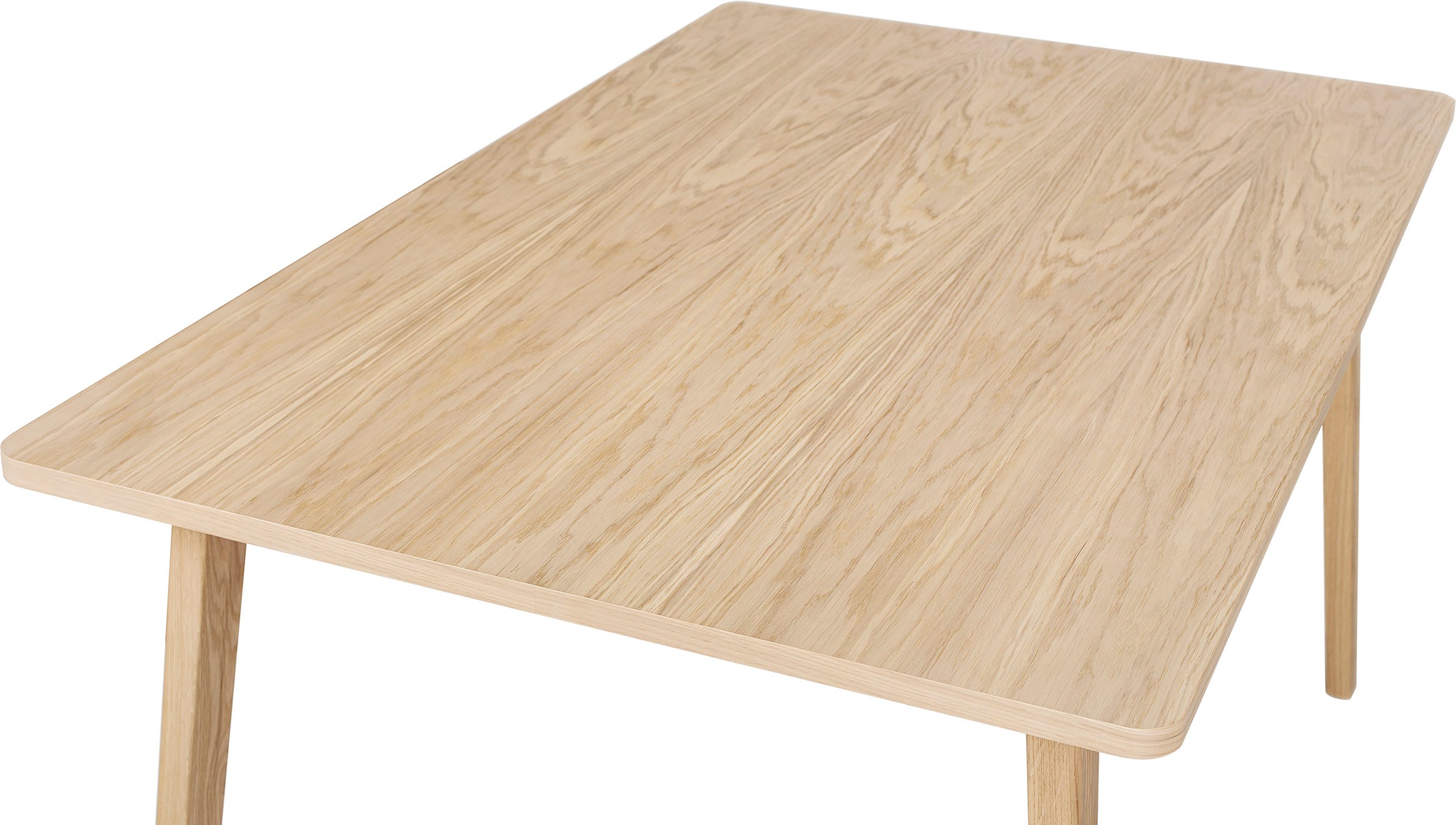 8. Bild von Woodman Esstisch »Woodman Skagen«, Holzfurnier aus Eiche, skandinavischen Flair