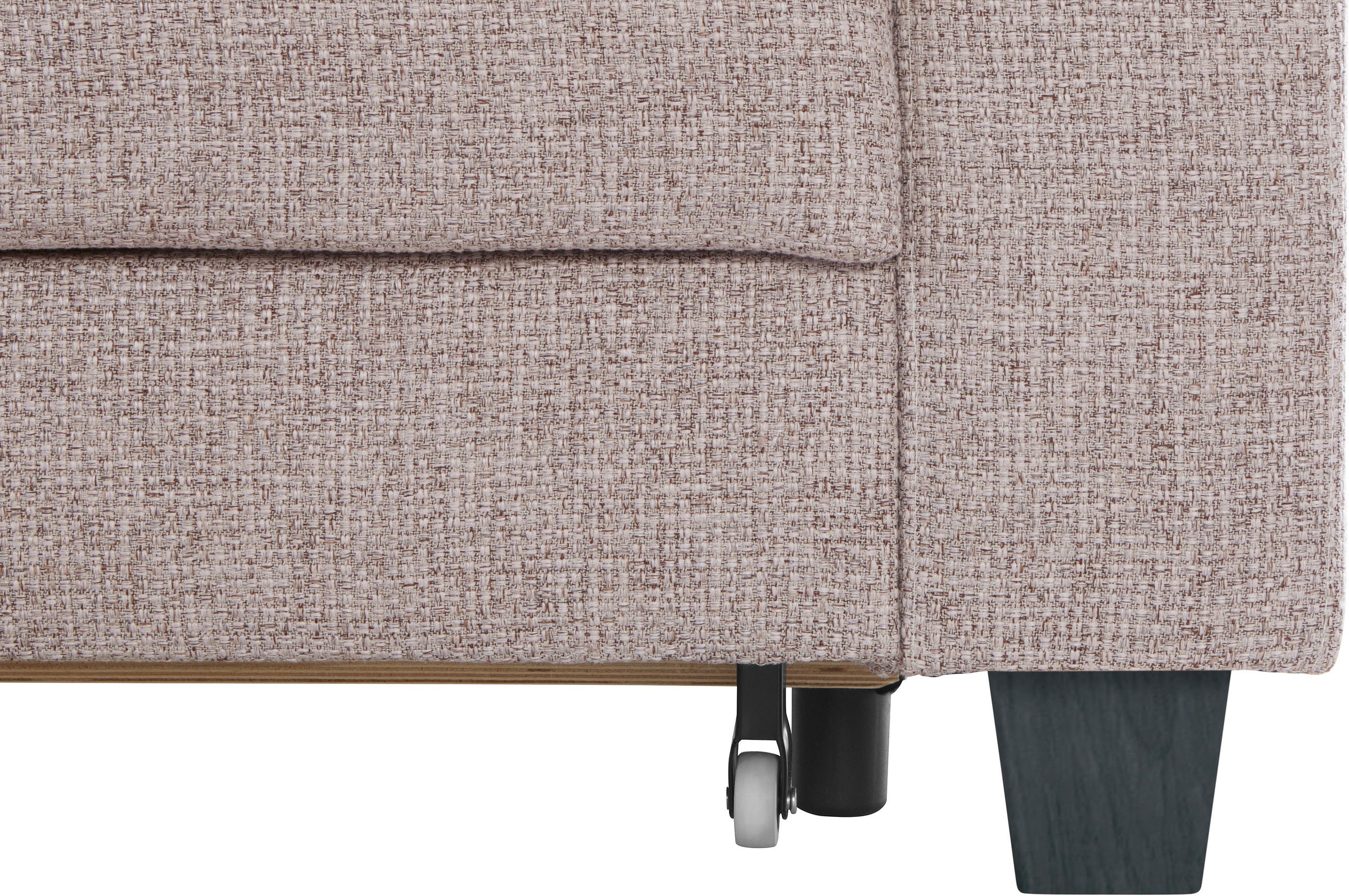 TRENDMANUFAKTUR Ecksofa »Chamber, zeitlos und modern, hoher Sitzkomfort, L-Form«, wahlweise mit Schlaffunktion