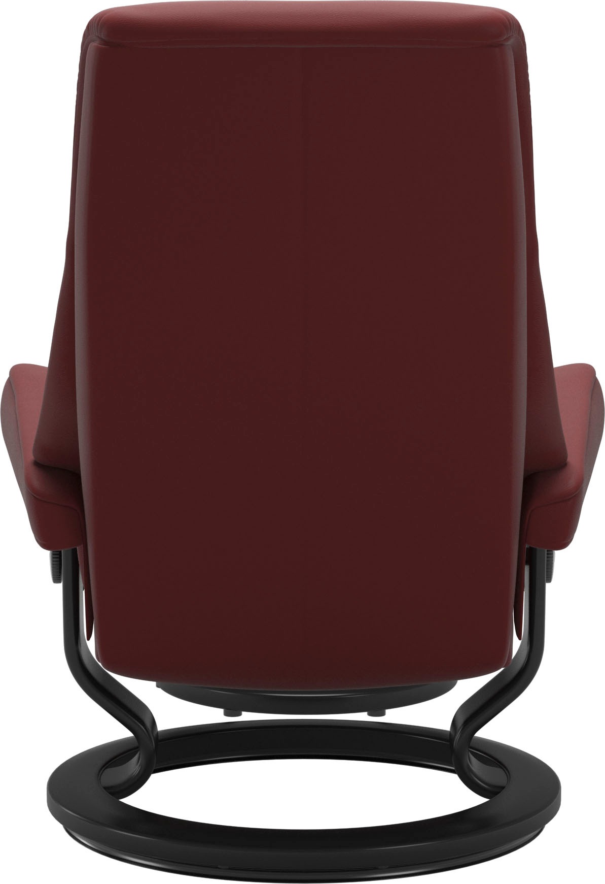 Stressless® Relaxsessel »View«, (Set, Relaxsessel mit Hocker), mit Classic Base, Größe S,Gestell Schwarz