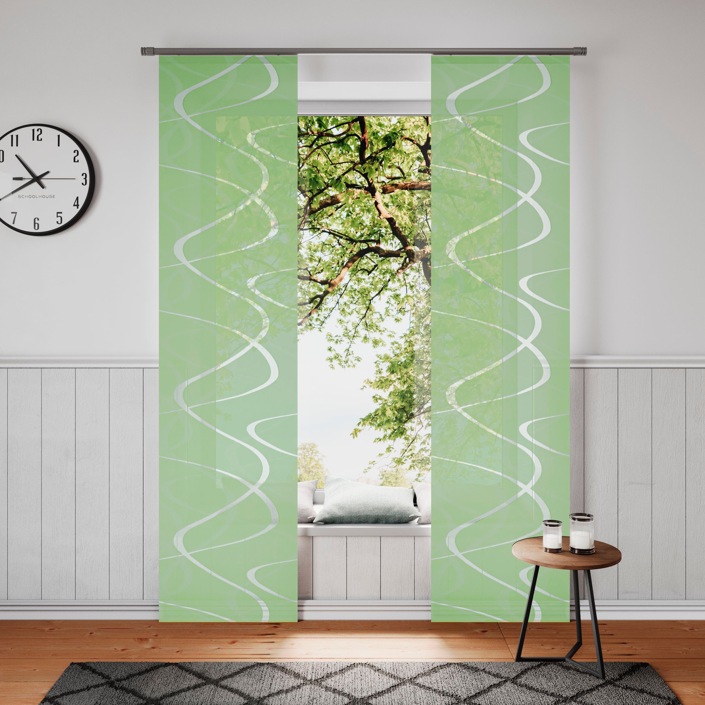 Neutex for you! Schiebegardine »Pelotas« Klettband 1 Stk. tlg. inkl. Befest günstig online kaufen