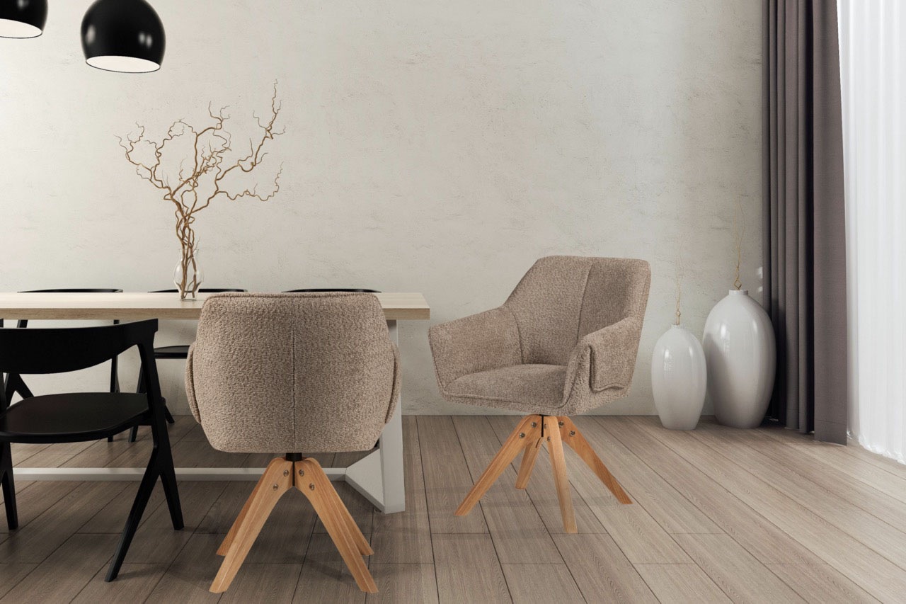 Kayoom Polsterstuhl »Stuhl Dian 225, TOPSELLER! bequem, formschönes Design« günstig online kaufen