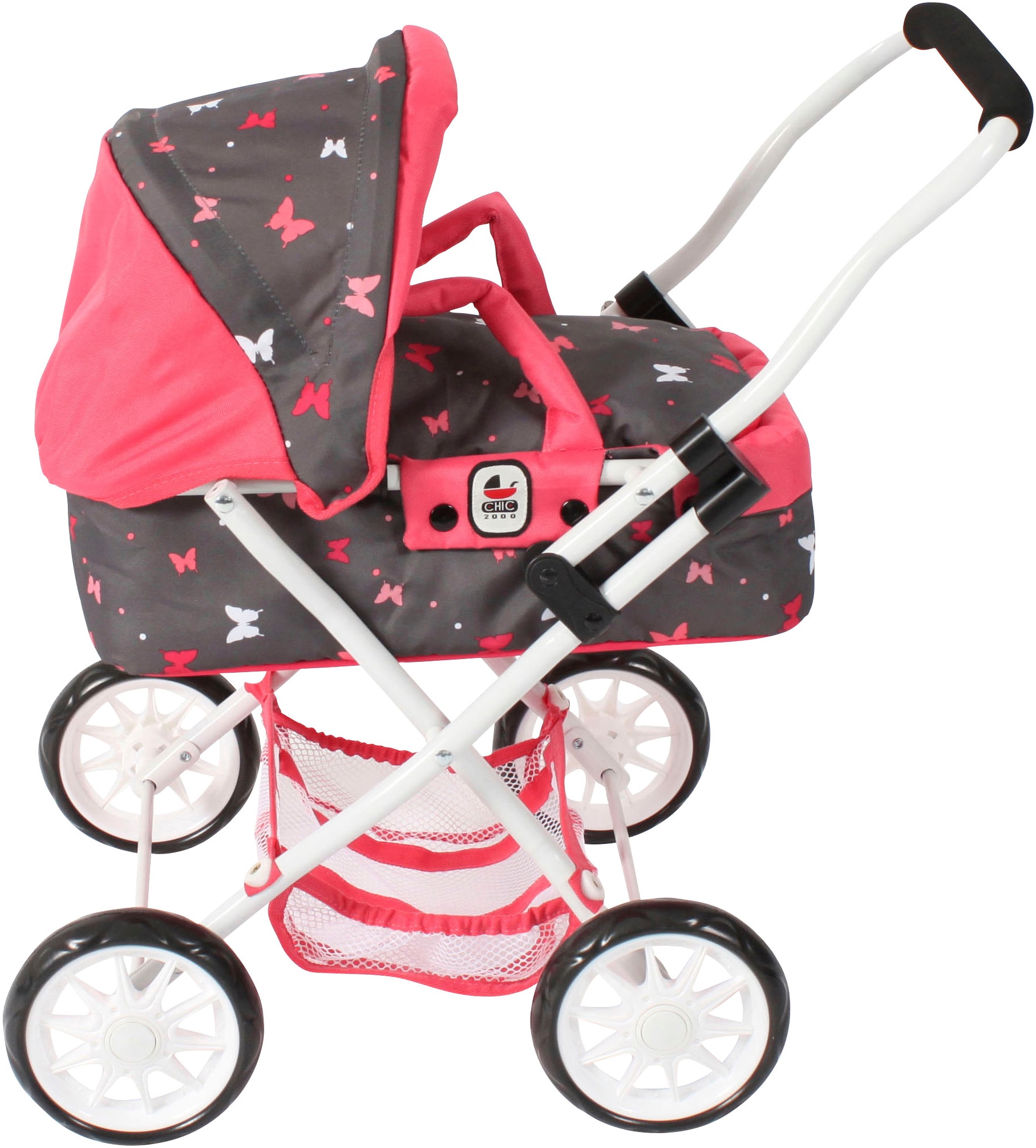 CHIC2000 Puppenwagen »Smarty, Mini-Kuschelwagen«, mit herausnehmbarer Tragetasche
