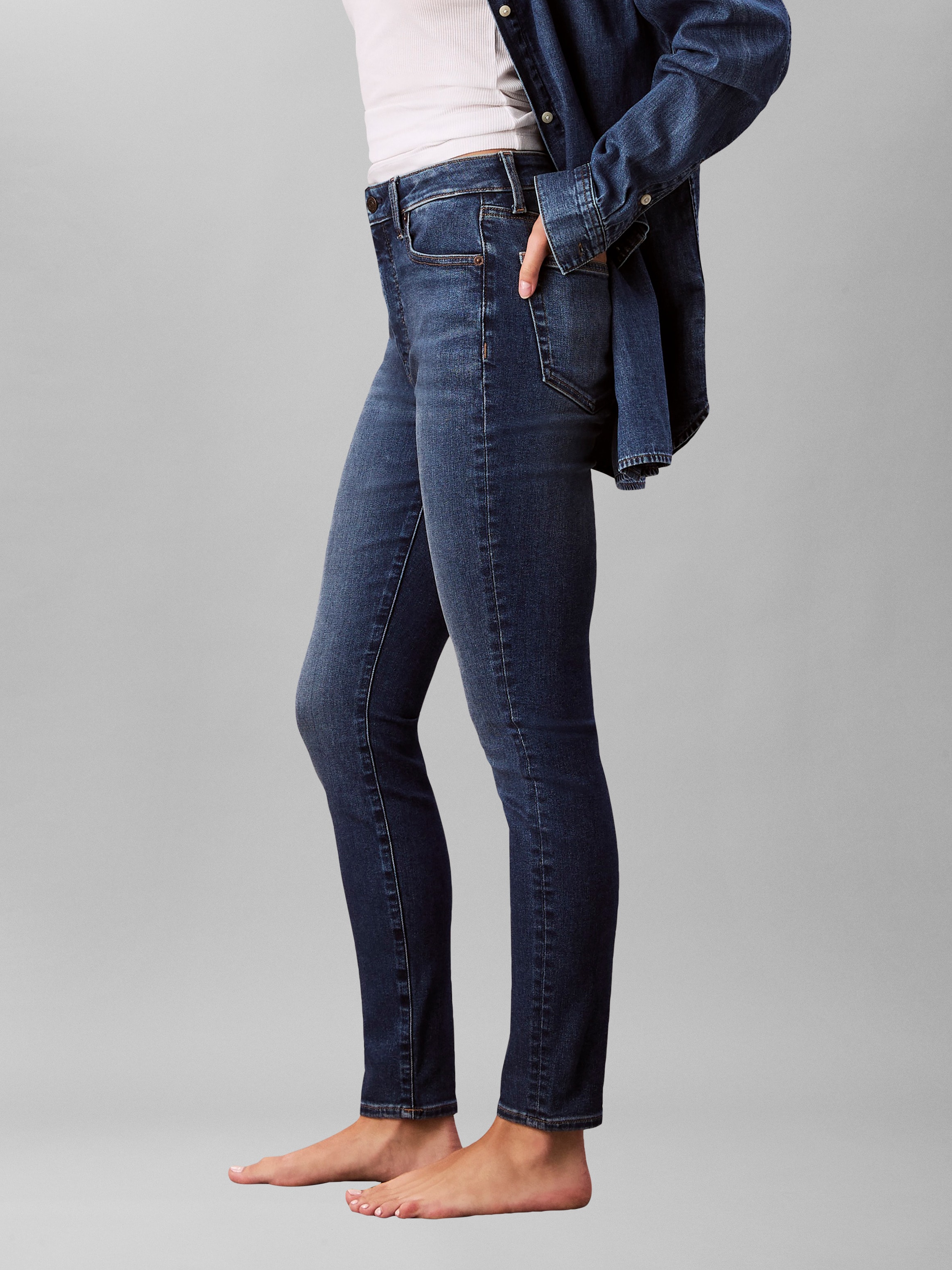 Calvin Klein Jeans Skinny-fit-Jeans »HIGH RISE SKINNY« Skinny fit