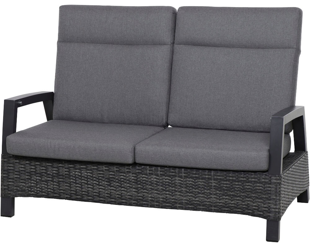 Siena Garden Gartenlounge-Set »Taranto«, Aus Alu und Geflecht, inkl. Kissen