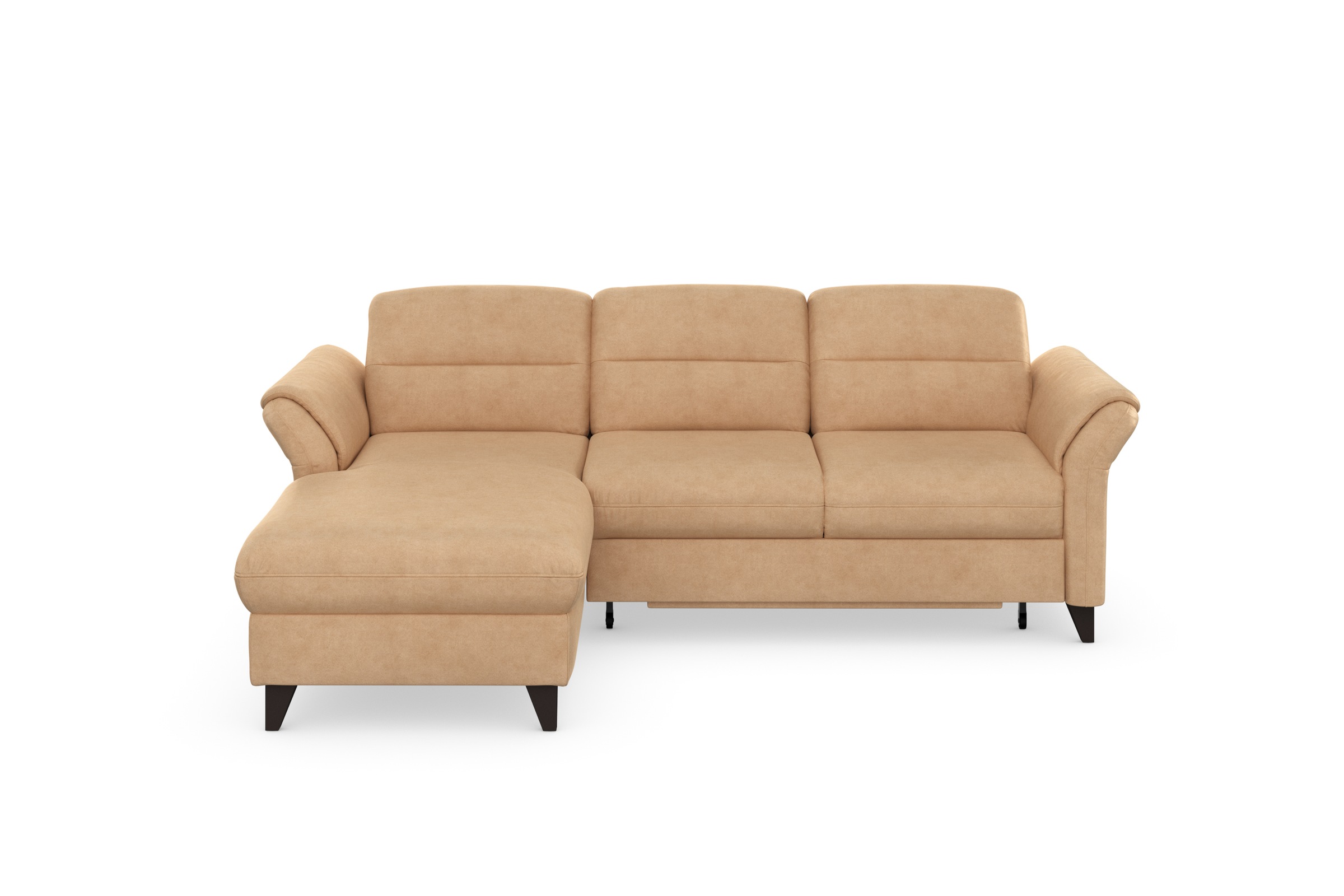 sit&more Ecksofa »Mellum L-Form« Federkern, wahlweise mit Bettfunktion, Bet günstig online kaufen