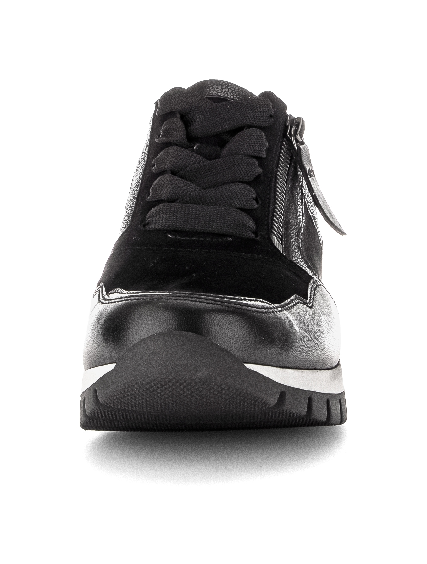 Gabor Keilsneaker »Turin«, Freizeitschuh, Halbschuh, Schnürer mit Komfortweite H (=sehr weit)