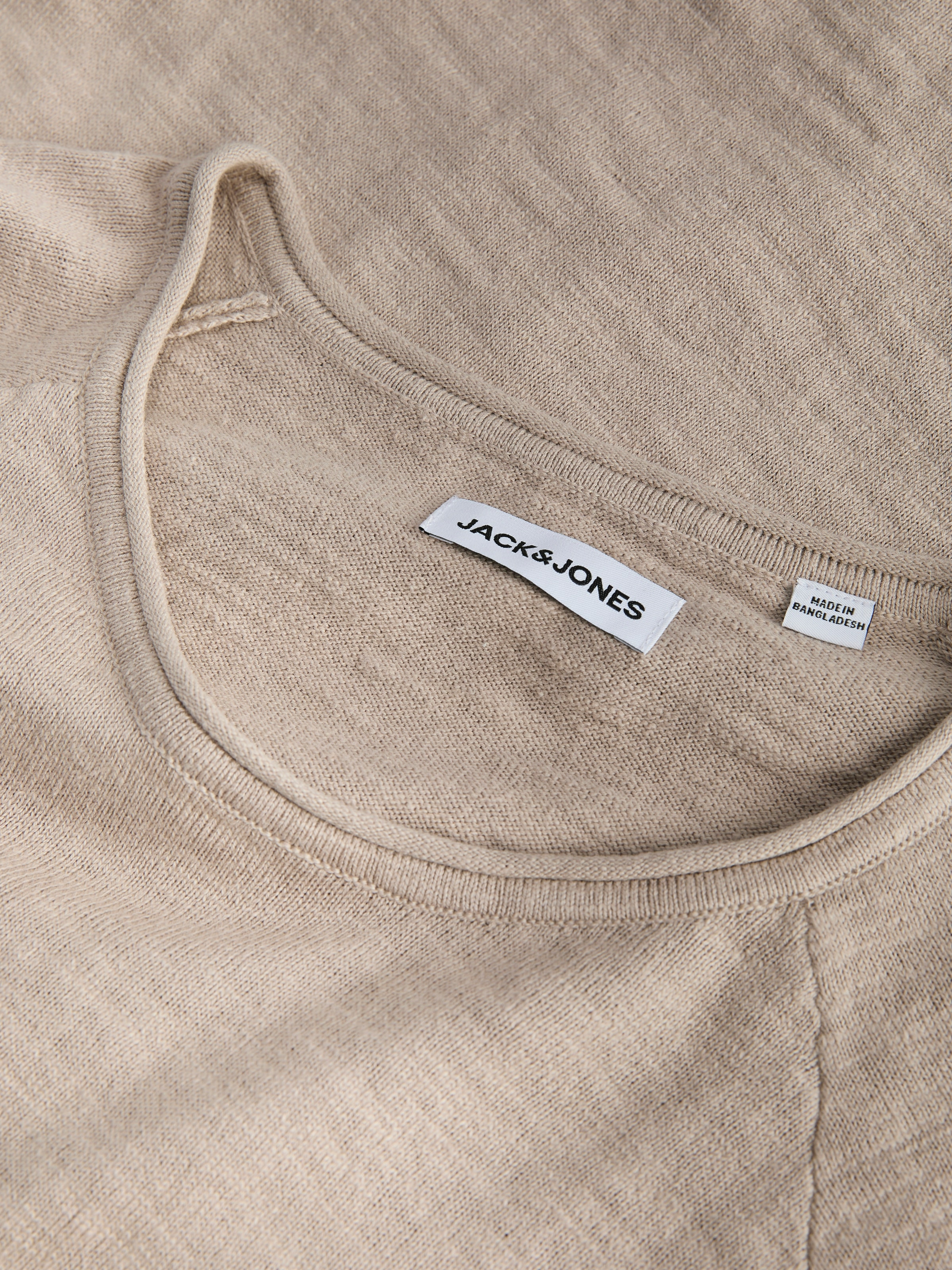 Jack & Jones Strickpullover »JJBREEZE KNIT CREW NECK«