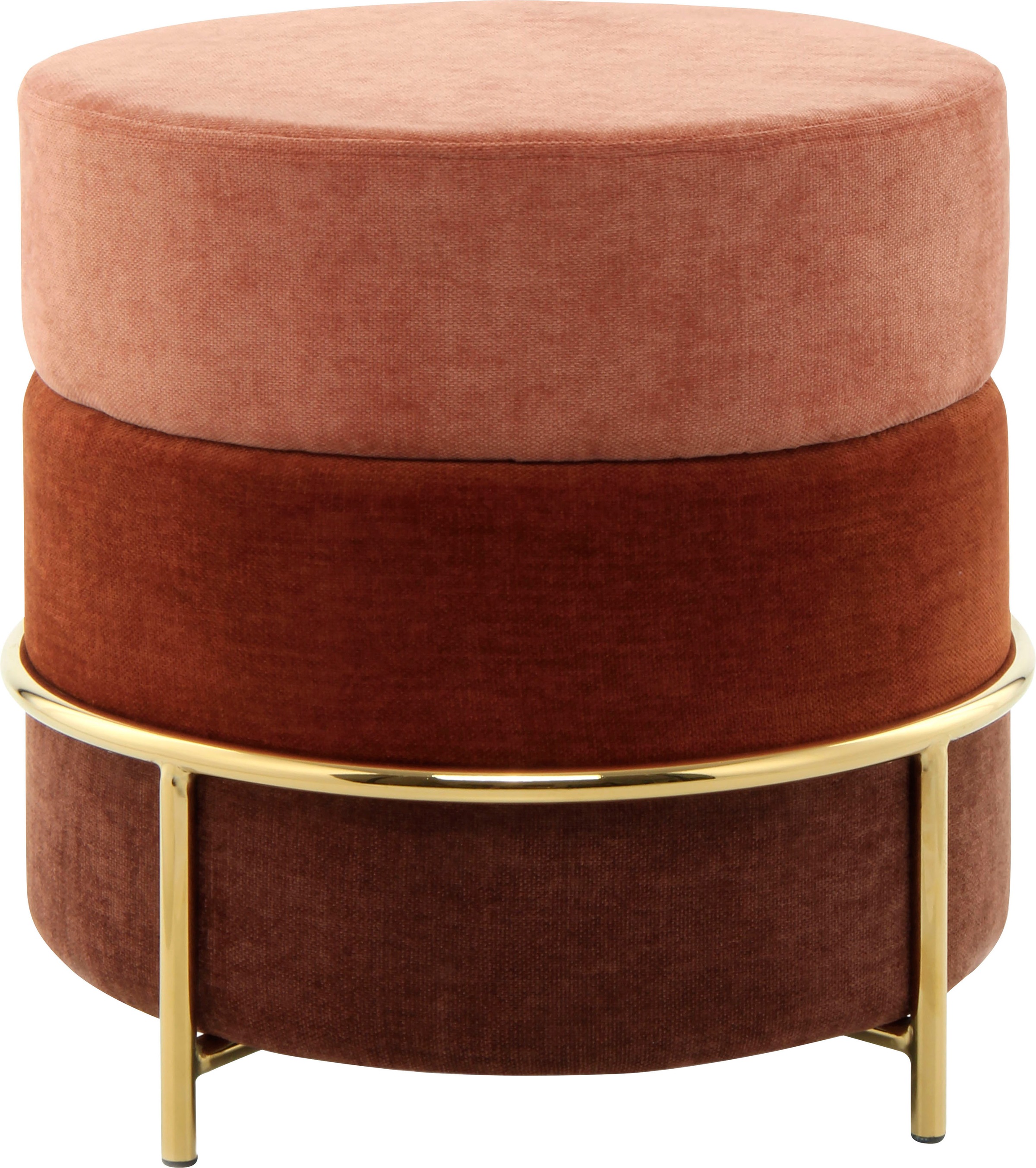 Kayoom Sitzhocker »Hocker Matilda 225, Komfortable runde Form, Gemütlicher günstig online kaufen