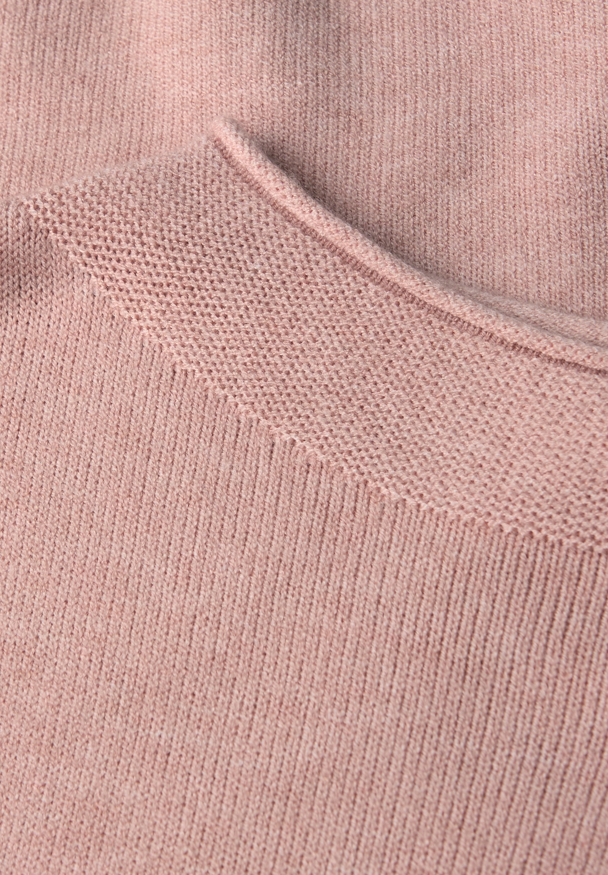 STREET ONE Strickpullover, mit feiner Rollkante