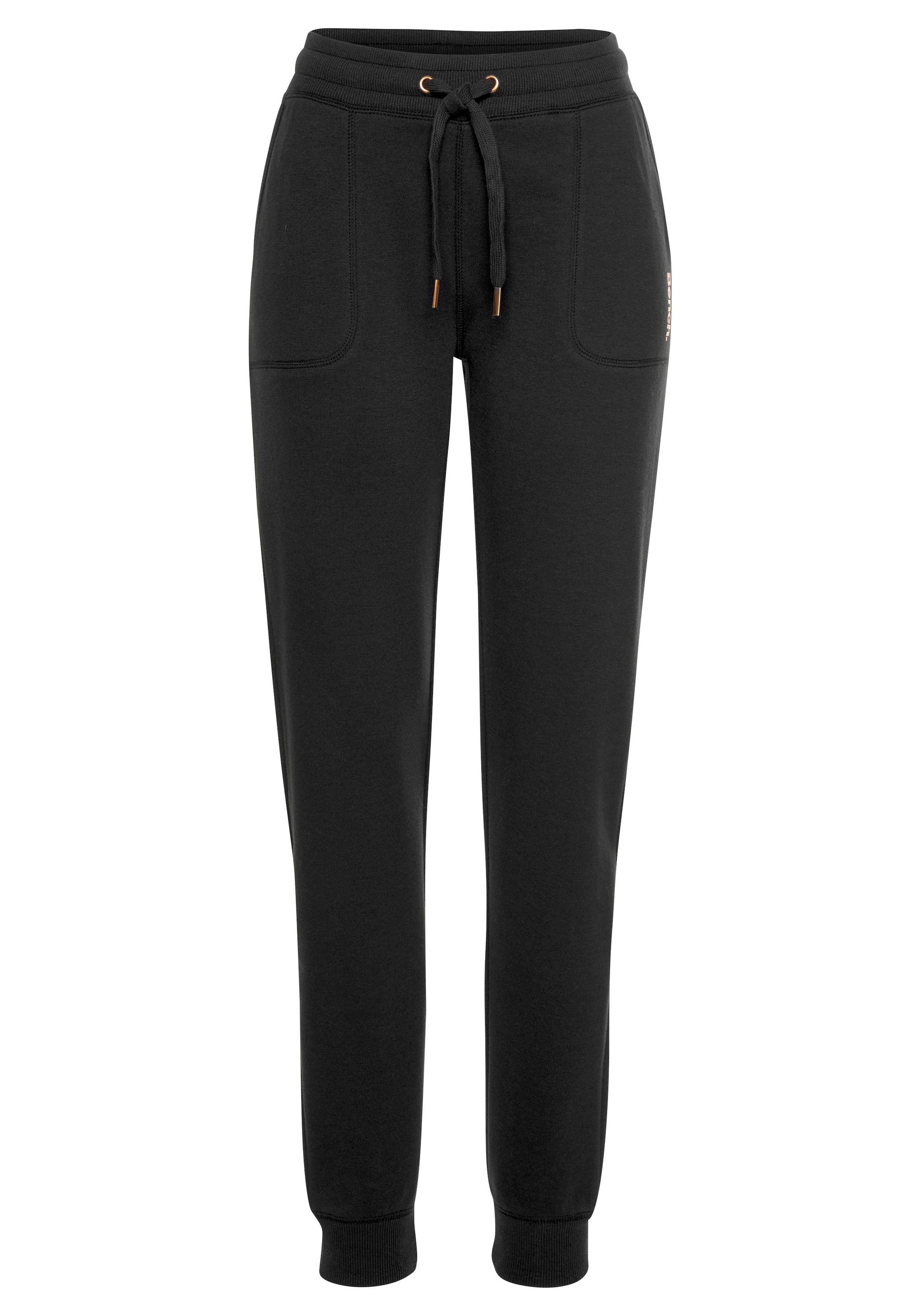 Bench. Loungewear Loungehose, mit aufgesetzten Taschen, Loungewear