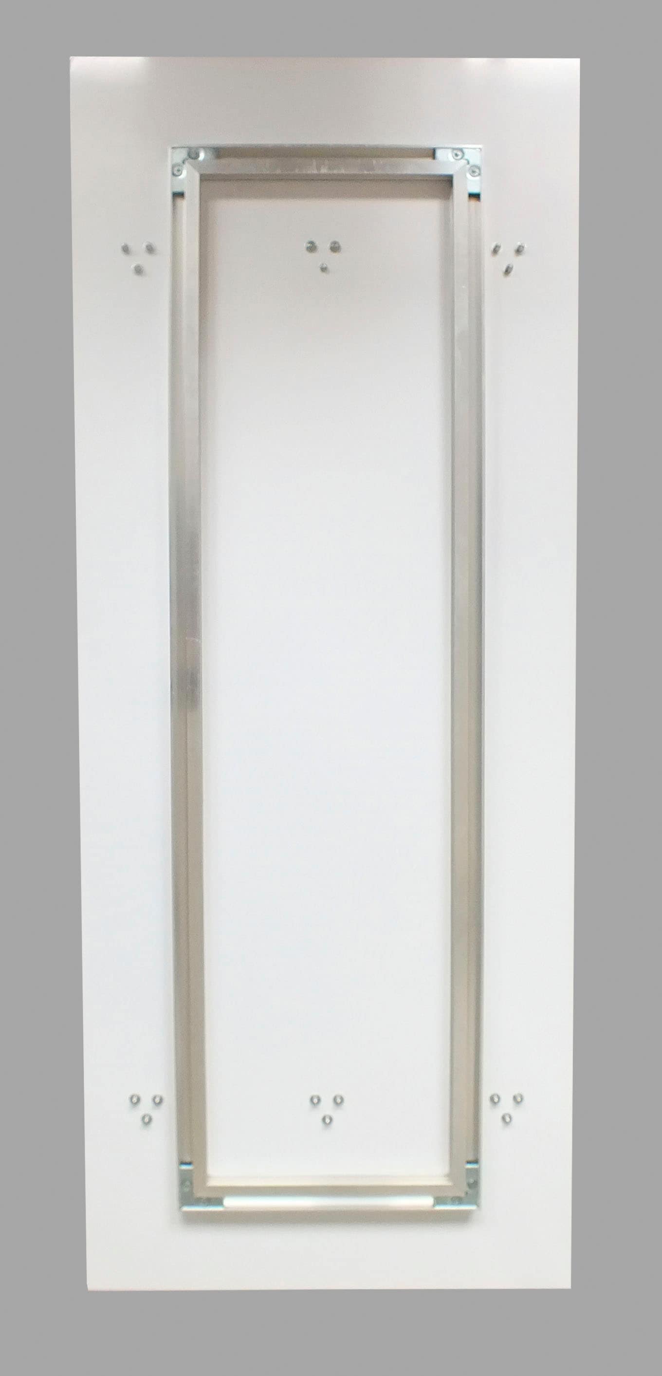 queence Garderobenleiste »Alaula«, Wand Garderobe, wischtechnik, Beton Optik, clean, platzsparend
