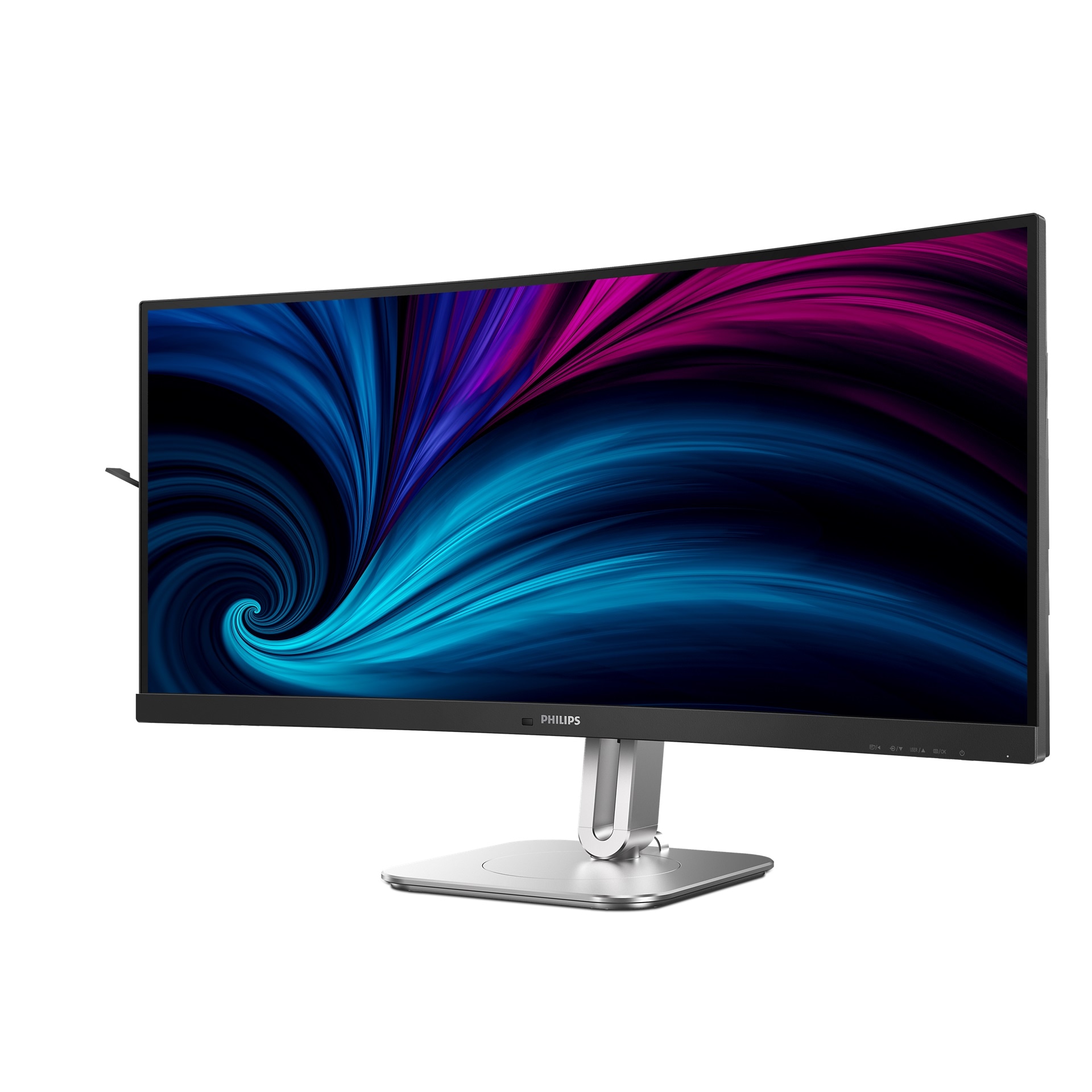 Philips LED-Monitor »34B2U5600C«, 86,4 cm/34 Zoll, 3440 x 1440 px, WQHD, 4 ms Reaktionszeit, 120 Hz, Höhe, Drehung, Neigung