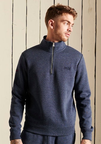 Superdry Sweatshirt »VINTAGE LOGO EMB ZIP HENLEY« kaufen