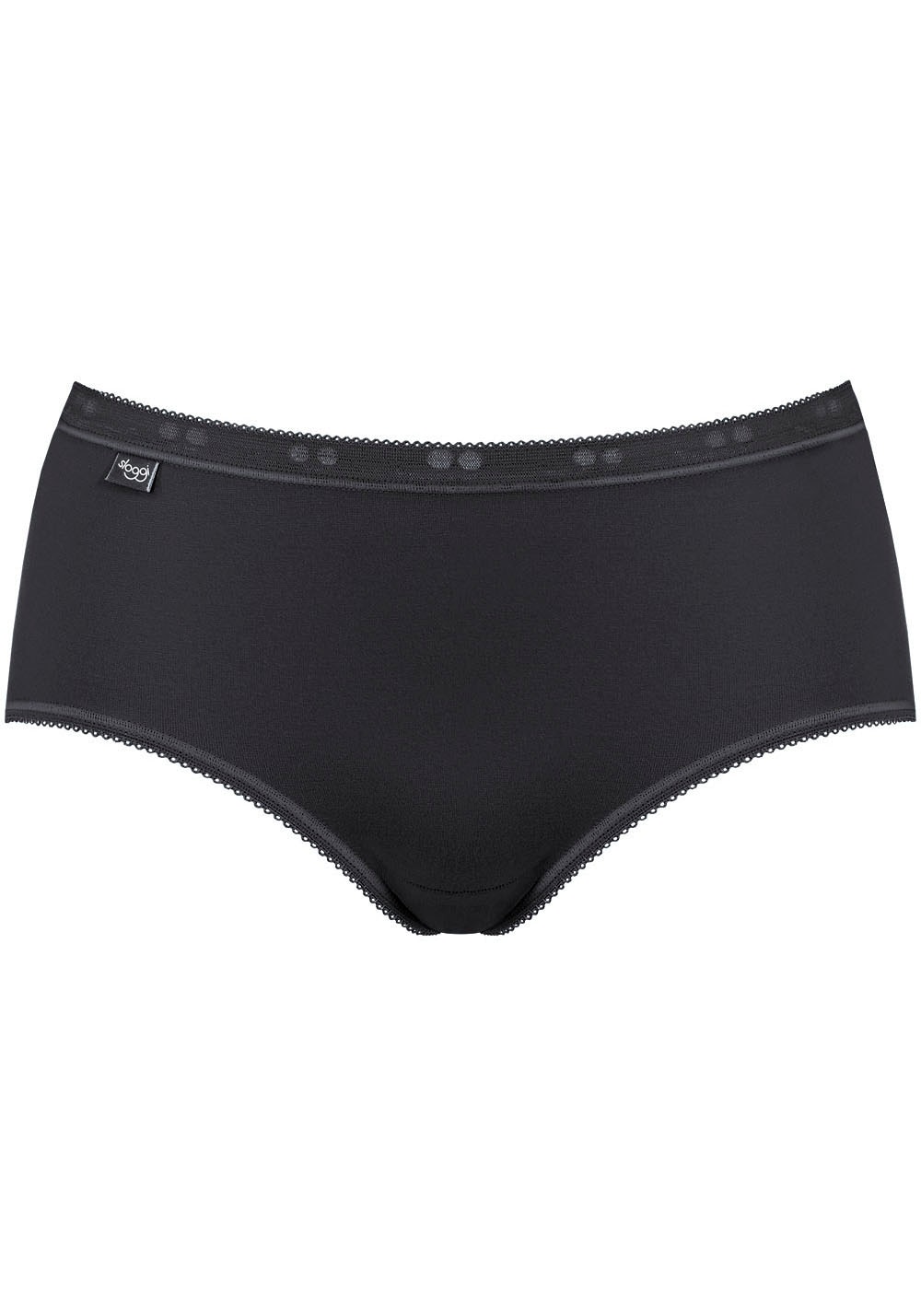 sloggi Midislip »Basic+«, (3er Pack), Baumwolle, klassischer Stil, bequem, mittelhoher Bund, Softnähte