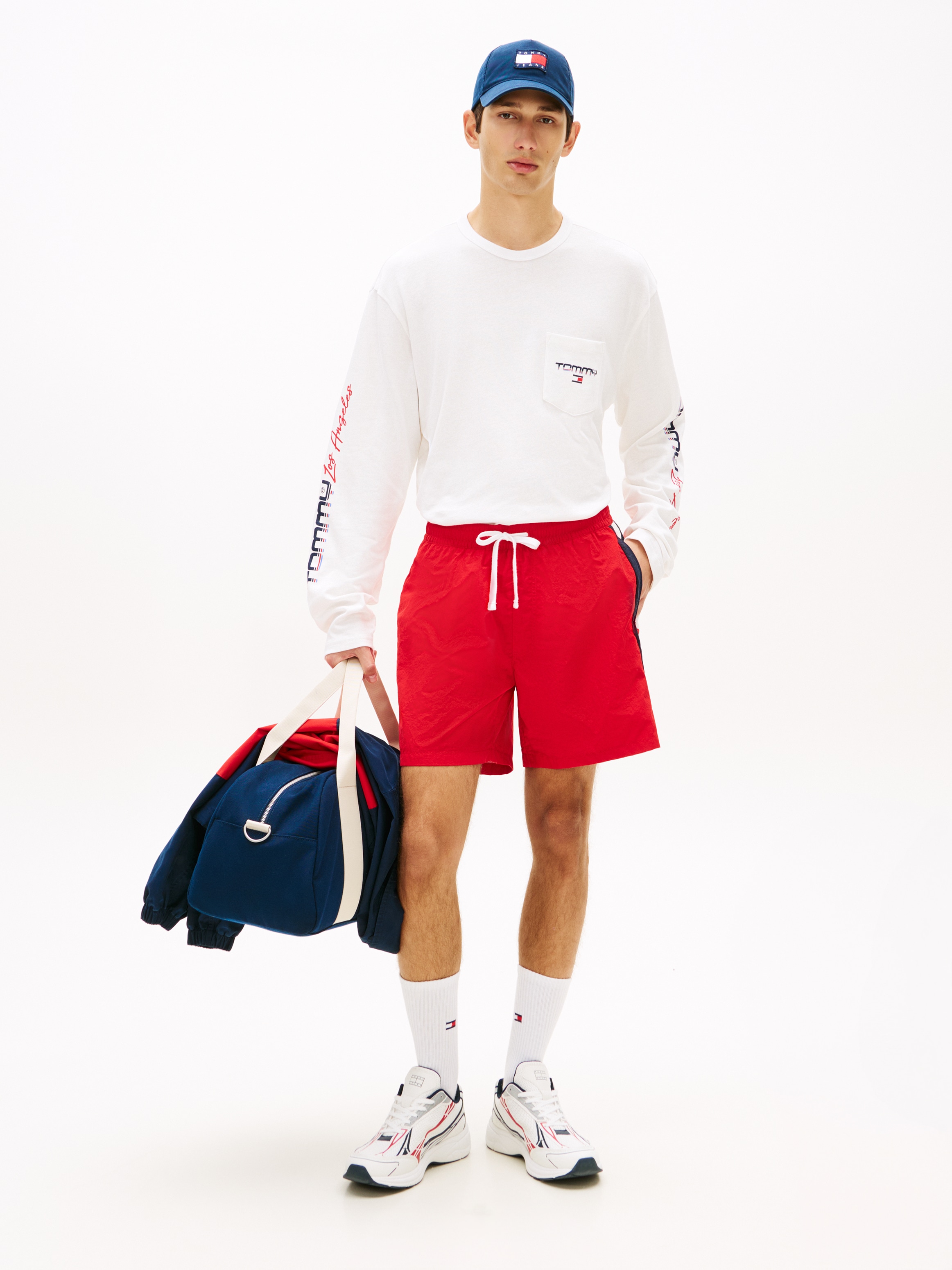 Tommy Jeans Langarmshirt RELAXED FIT mit Print