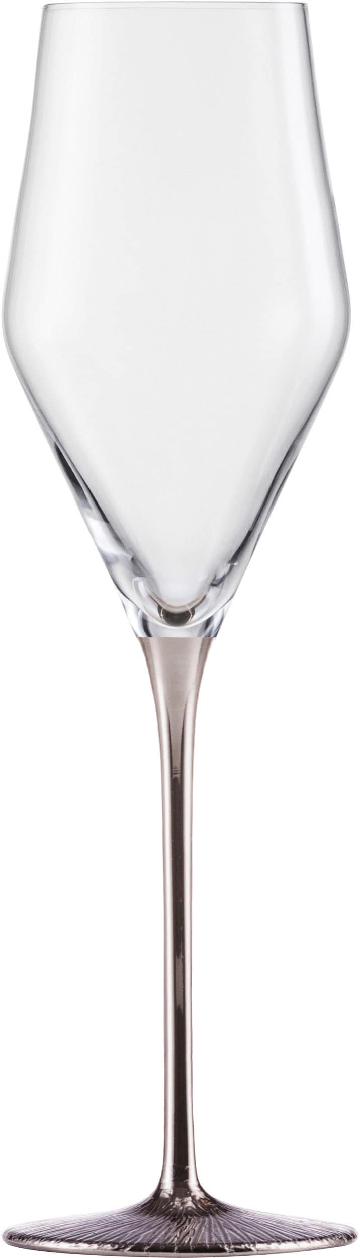 Eisch Germany Champagnerglas »RAVI PLATIN«, (Set, 2 tlg., 2 Champagnergläser im Geschenkkarton), in Handarbeit veredelt mit echtem Platin, 260ml, 2tlg, Made in Germany