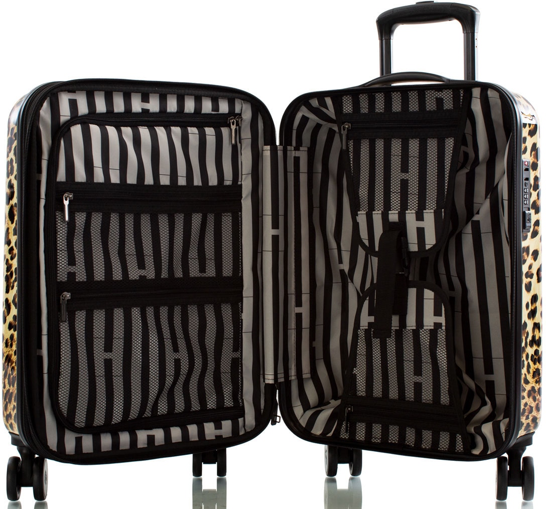 Heys Hartschalen-Trolley »Leopard, 53 cm«, 4 Rollen, Heys x Joachim Llambi Handgepäck-Koffer Reisegepäck