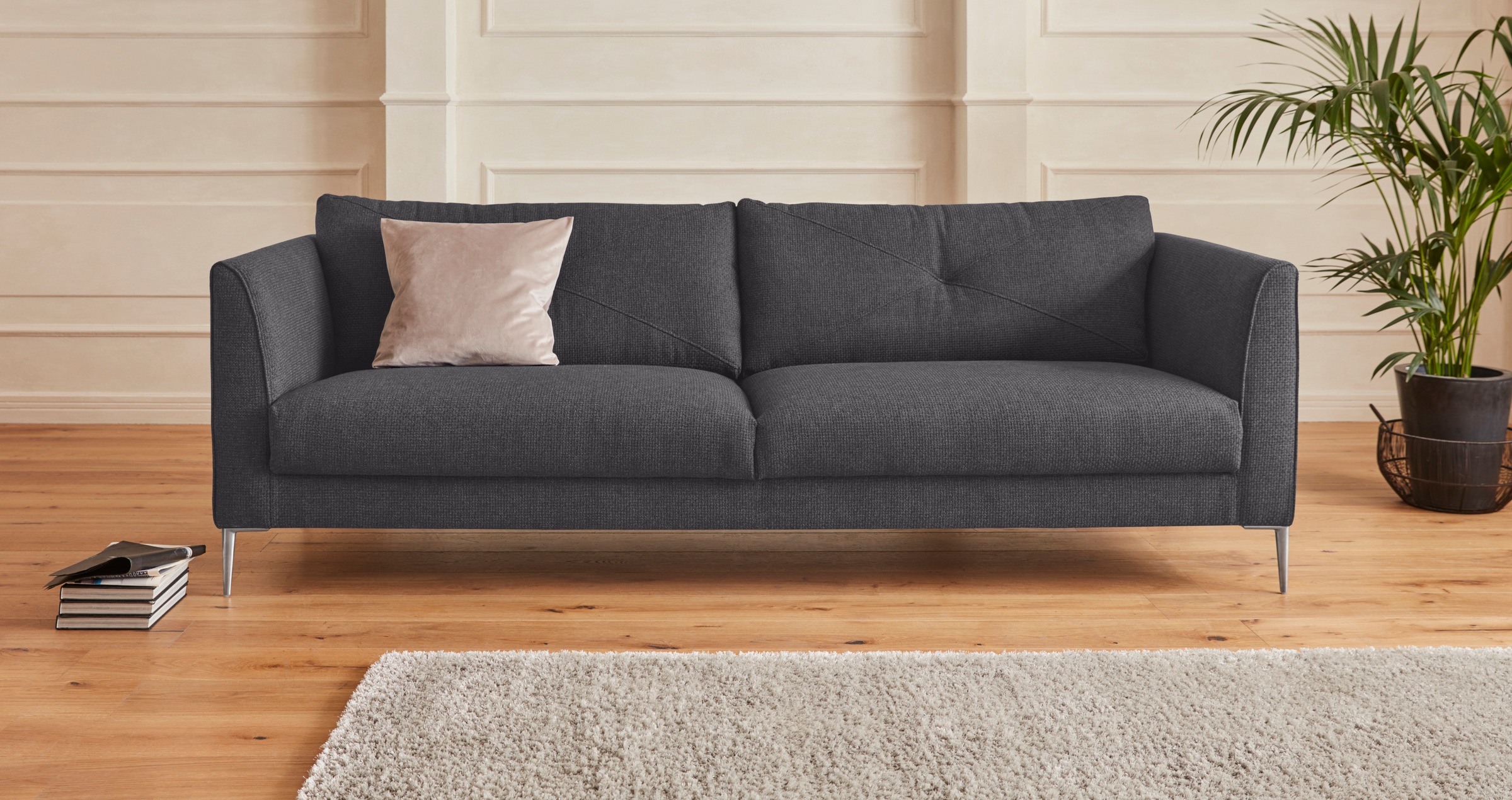 Guido Maria Kretschmer Home&Living 2,5-Sitzer Chilltime, mit eleganter Kreu günstig online kaufen