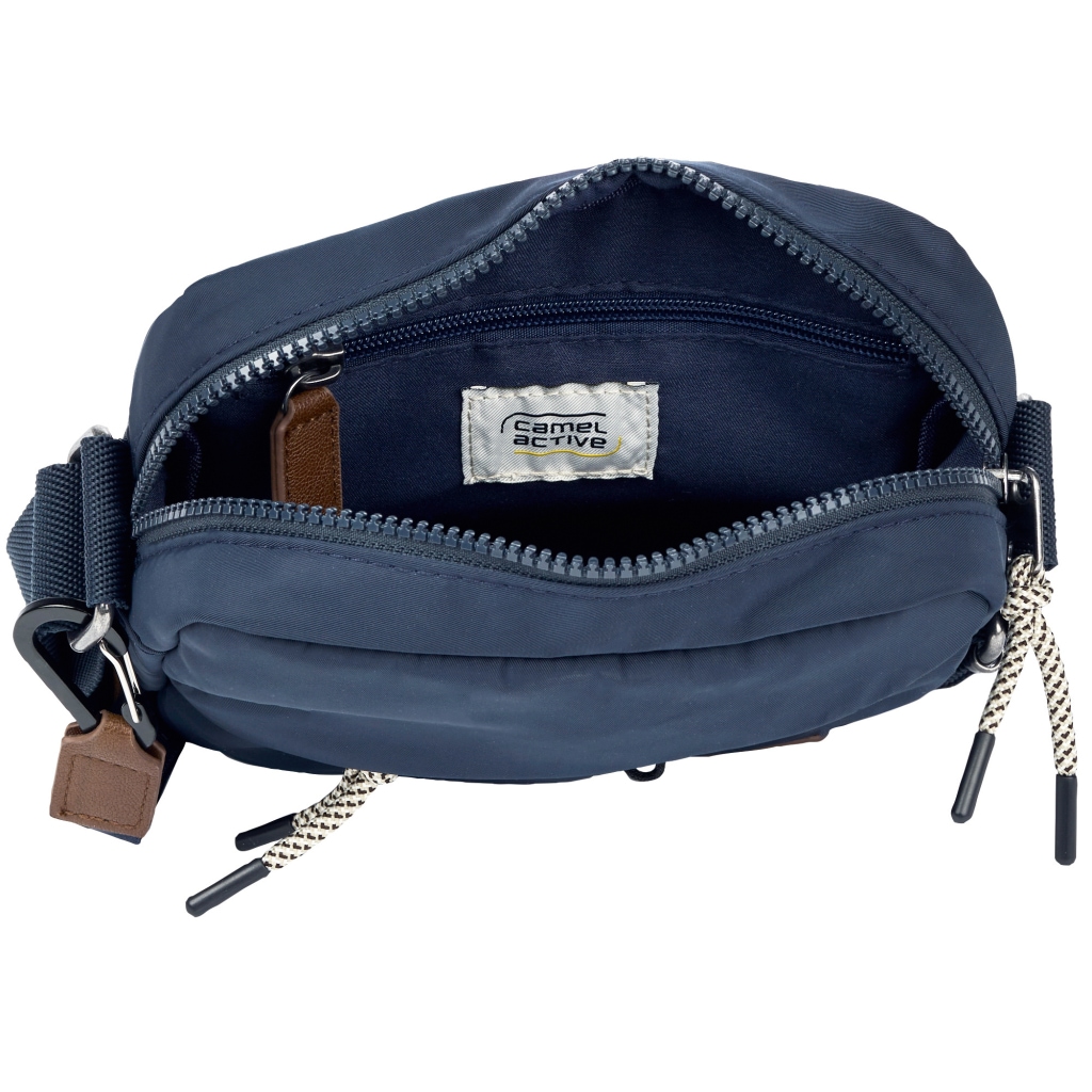 camel active Umhängetasche »Aurum« aus recyceltem Polyester in Nylonstruktur, leicht & mit feinen Details