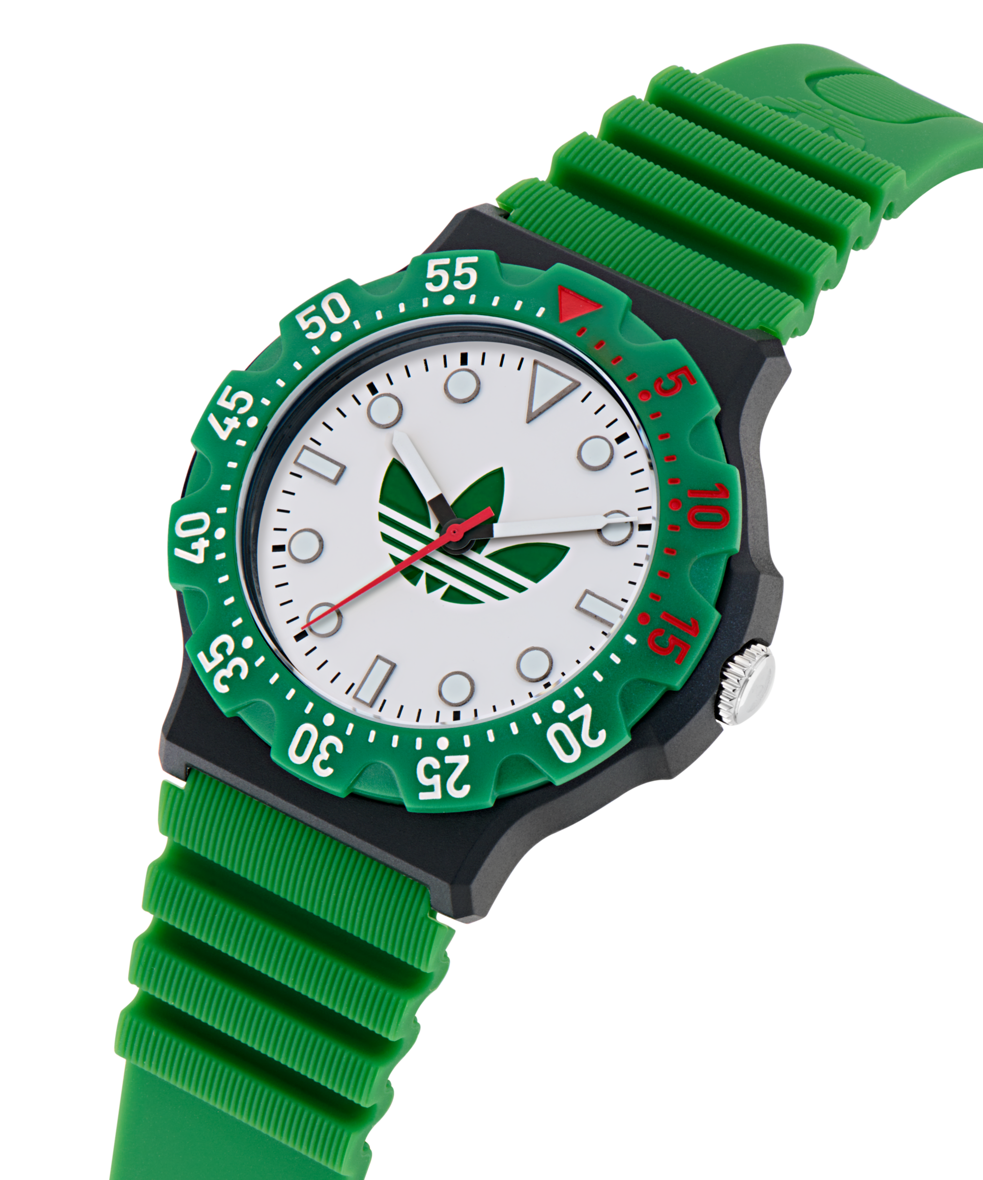 adidas Originals Quarzuhr »DISCOVERER TWO« Armbanduhr, Herrenuhr, Damenuhr, Silikonarmband, Leuchtzeiger