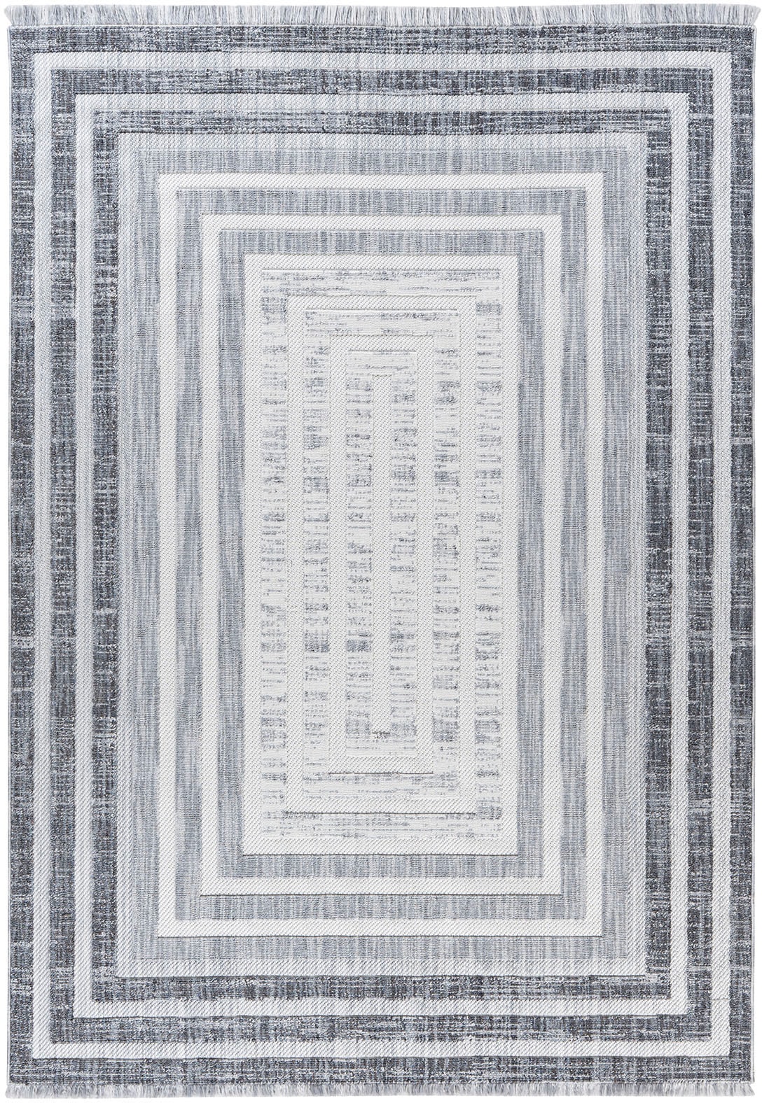 Kayoom Teppich »Sarai 125«, rechteckig, 6 mm Höhe, Flachgewebe