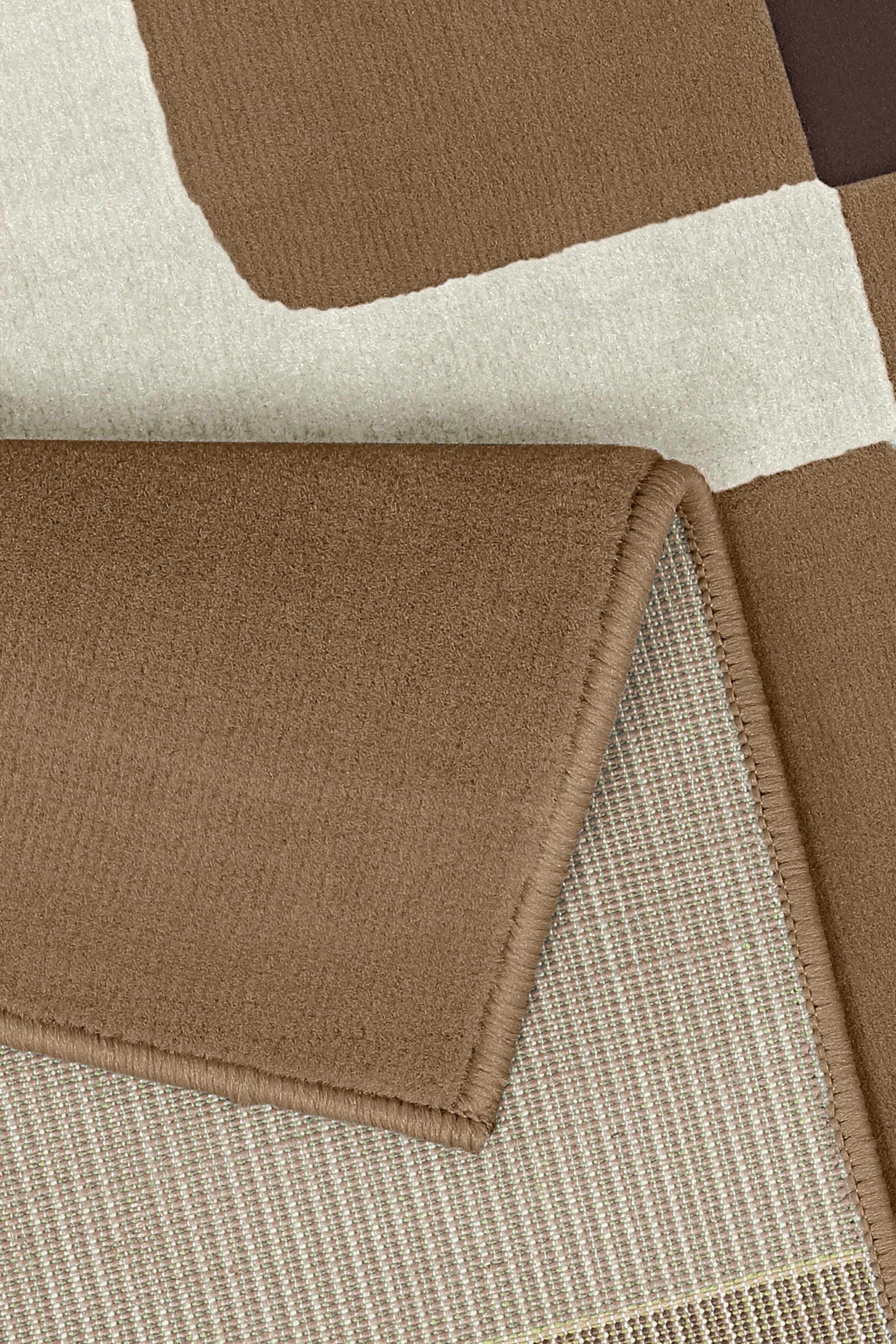 HANSE Home Teppich »Retro«, rechteckig, 9 mm Höhe, Kurzflor, Grafisches Muster, Gekettelt, Robust, Pflegeleicht
