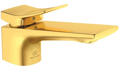 Ideal Standard Waschtischarmatur »Check«, (2 St.), mit Ablaufgarnitur, Brushed Gold kaufen