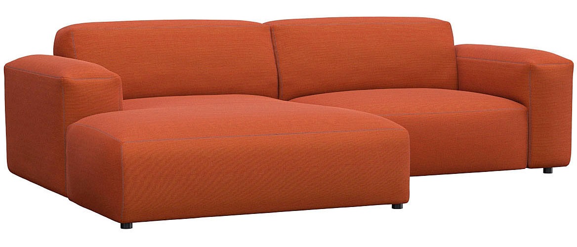 FLEXLUX Ecksofa »Lucera Chaislongue rechts oder links, L-Form, bequem«, mod günstig online kaufen