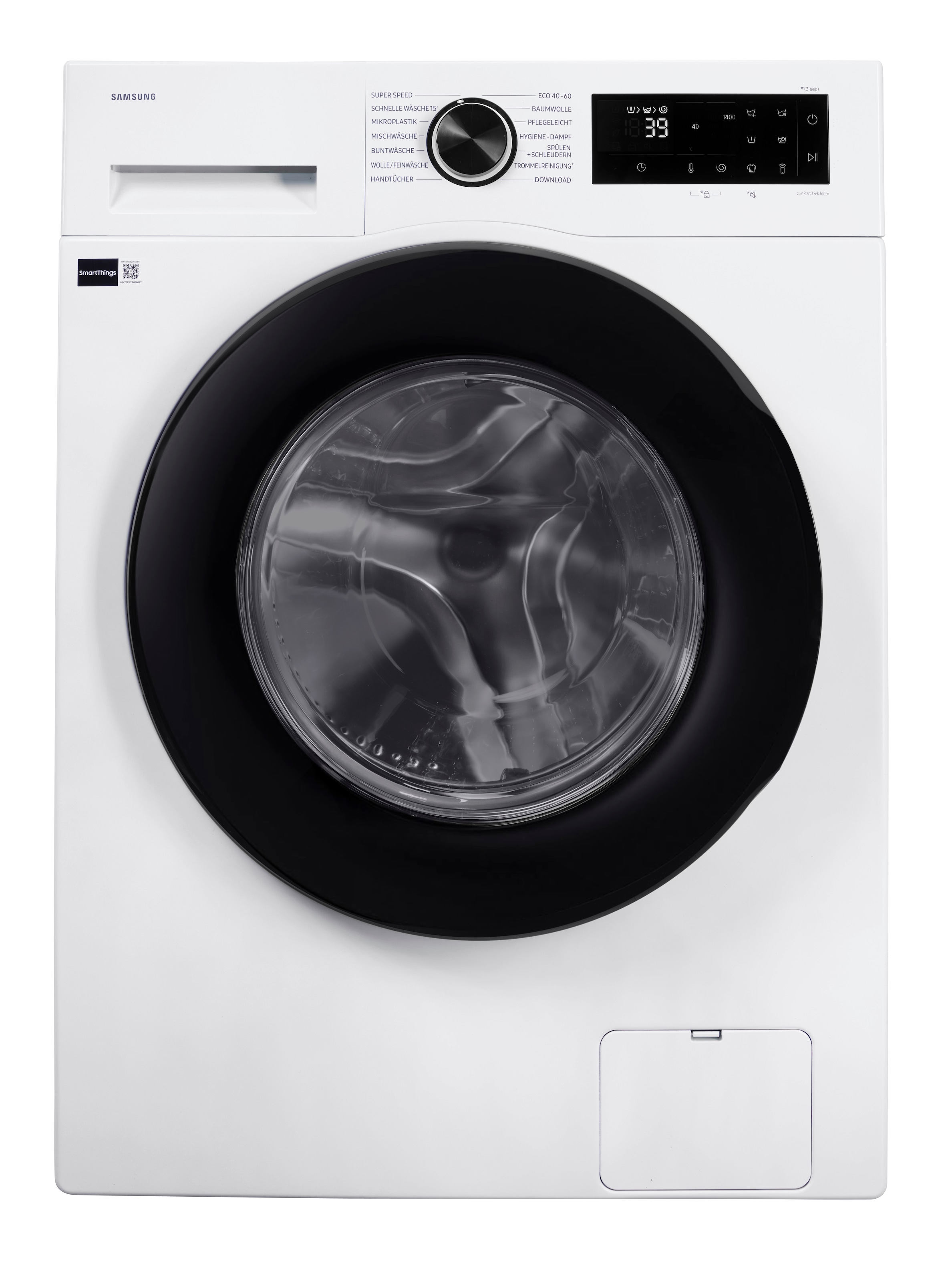 Samsung Waschmaschine WW5000F »WW1EFG5U34AEEG« 10 kg 1350 U/min AI Ecobubbleᵀᴹ - Effizient und schonend waschen