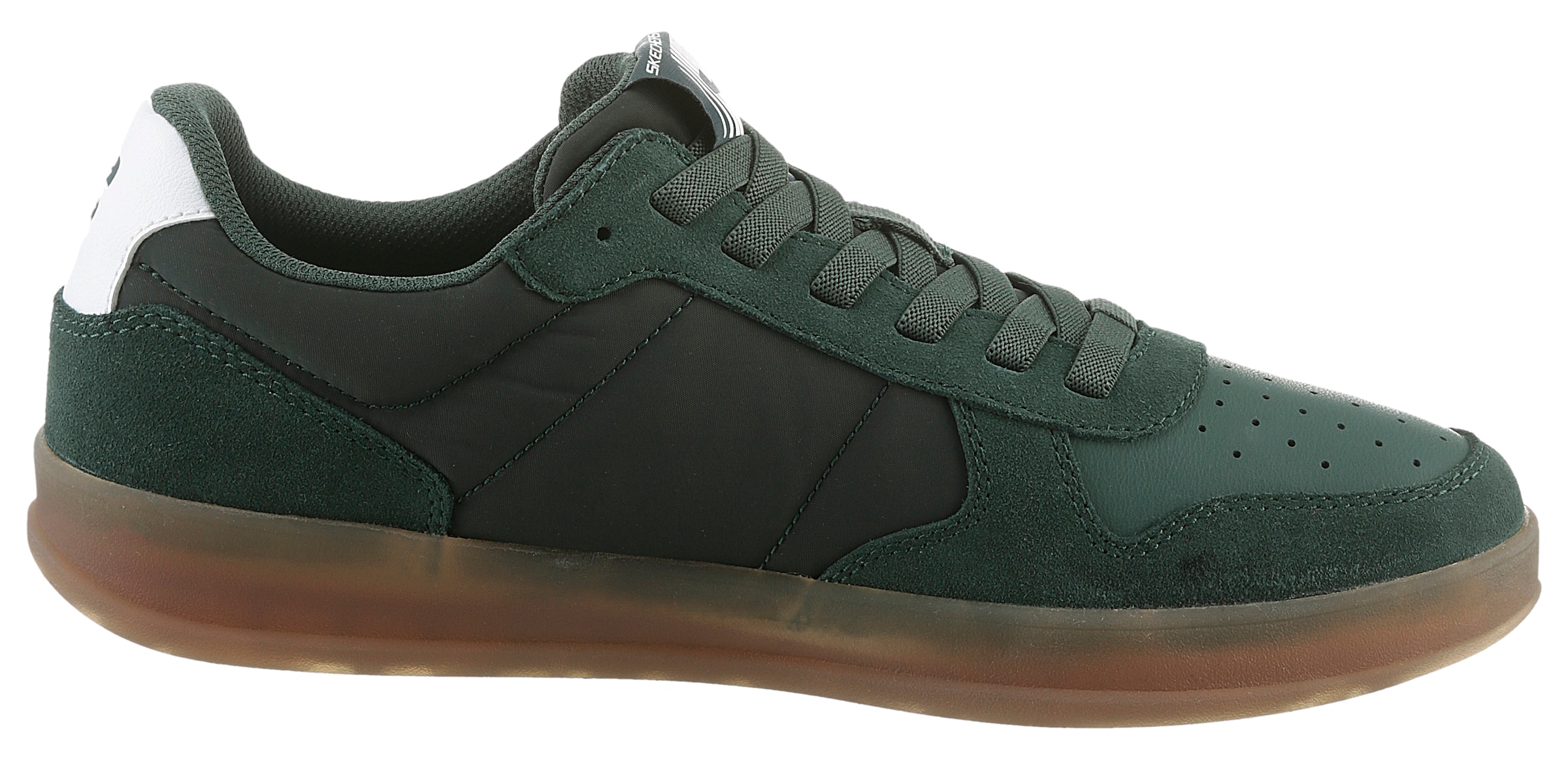 Skechers Slip-On Sneaker »NEW WAVE CUP-CALVEN«, Retro Sneaker, Schnürschuh mit Gummizug