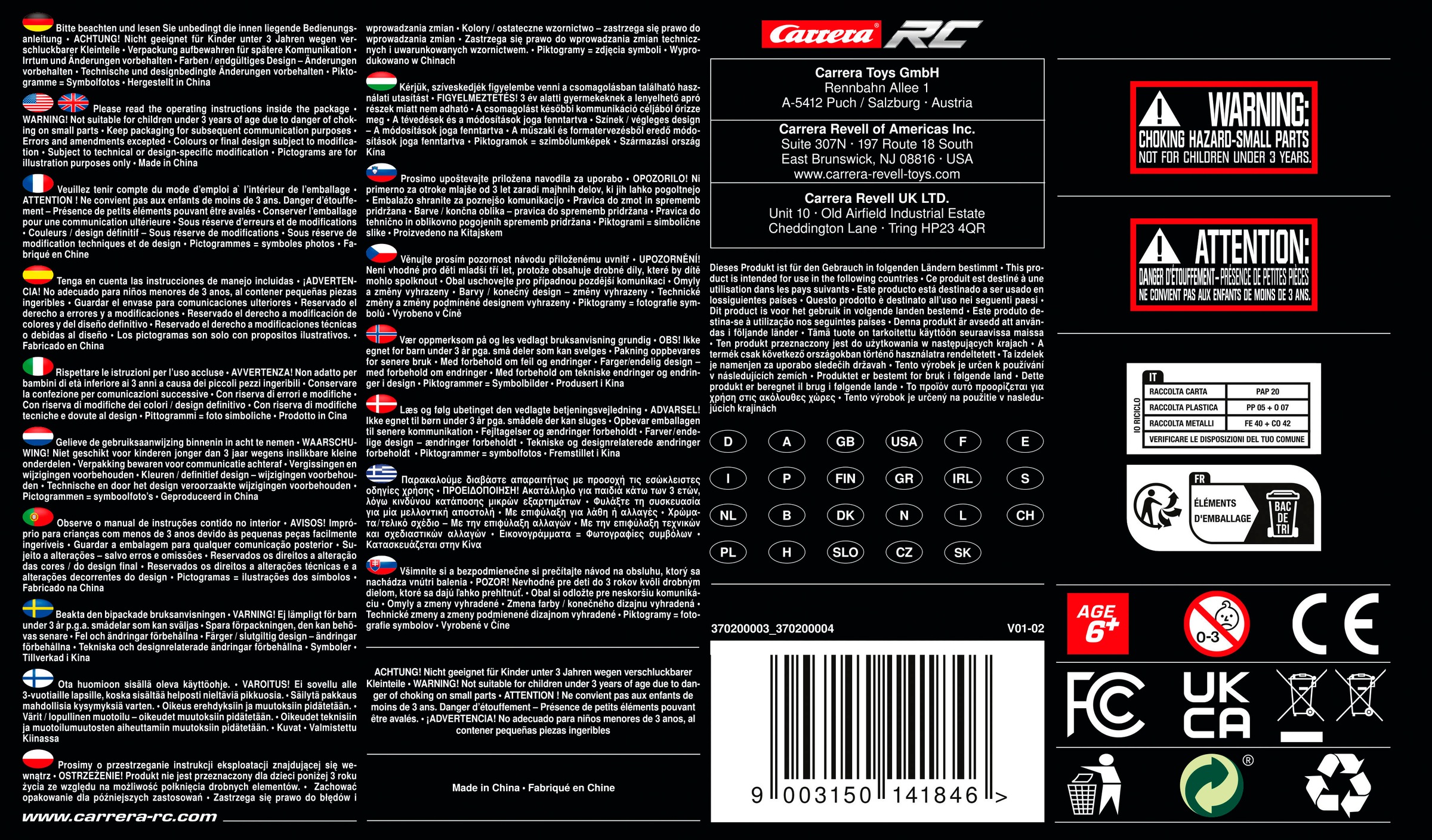 Carrera® RC-Auto »Carrera® RC, Mountain Racer, 2,4 GHz«