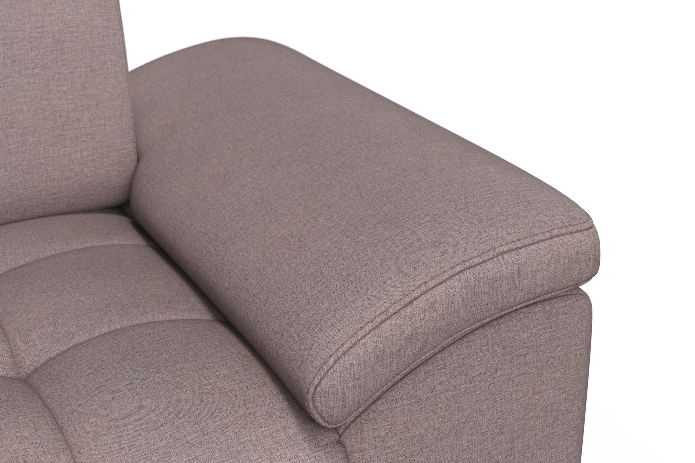 sit&more Ecksofa »Cool L-Form«, wahlweise mit Kopfteilverstellung und Vorziehsitz, motorisch