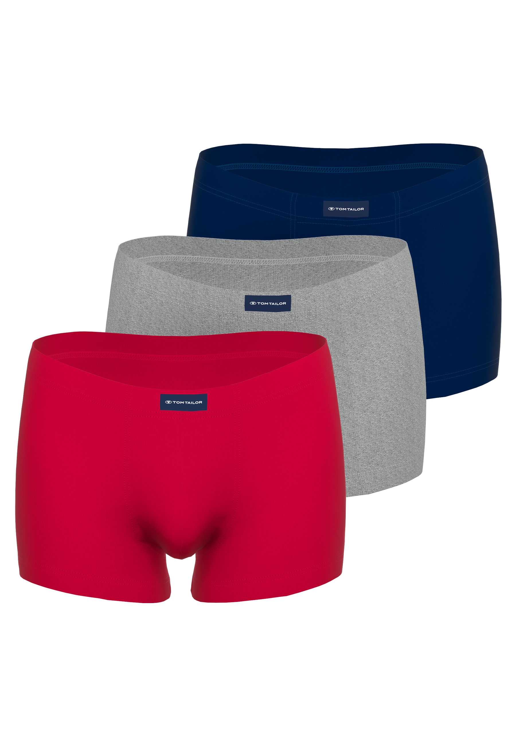 TOM TAILOR Hipster »Colorado«, (Packung, 3 St.), mit Basic-Schnitt