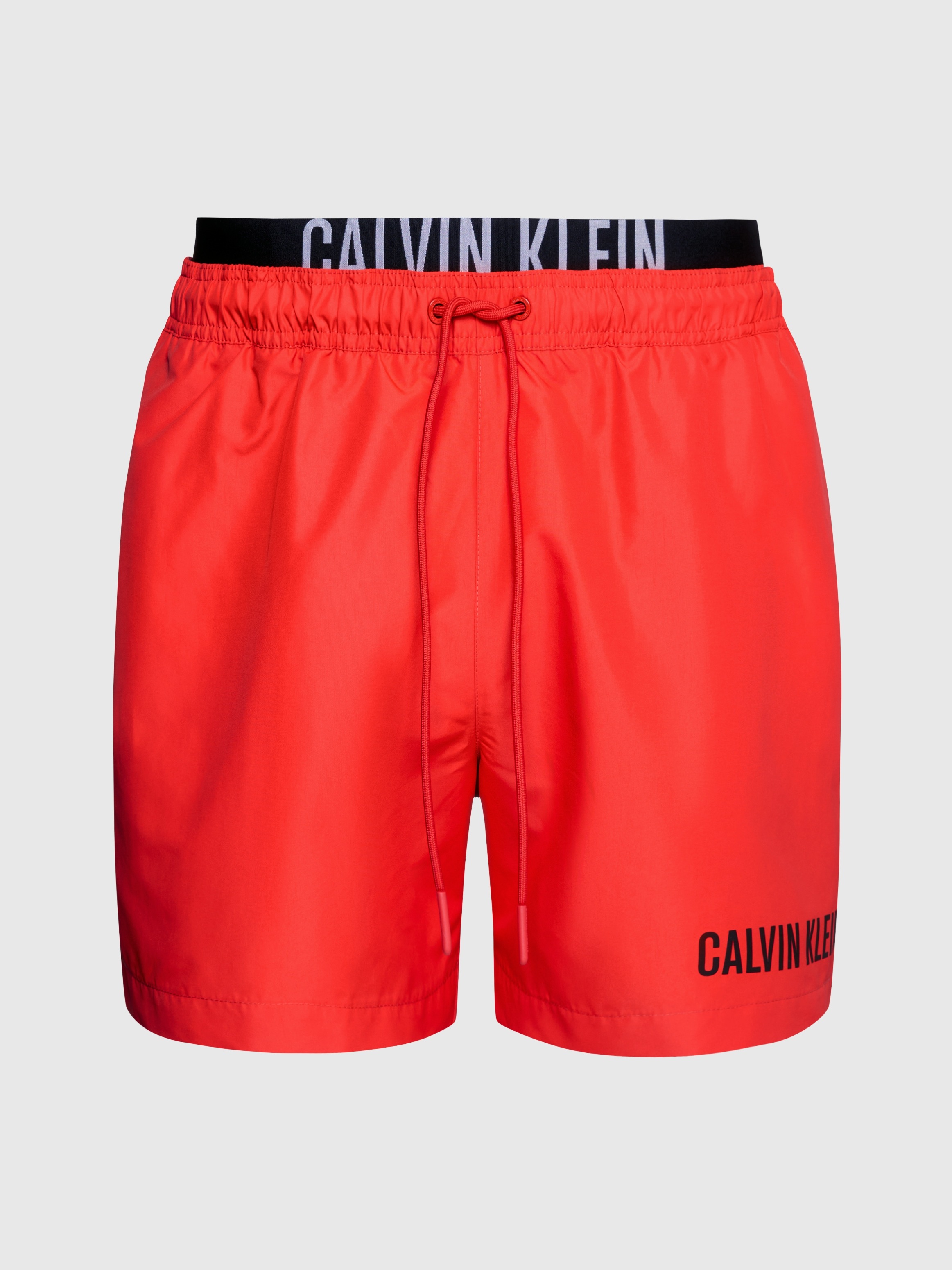 4. Bild von Calvin Klein Swimwear Badeshorts »MEDIUM DOUBLE WB«, mit doppeltem Bund