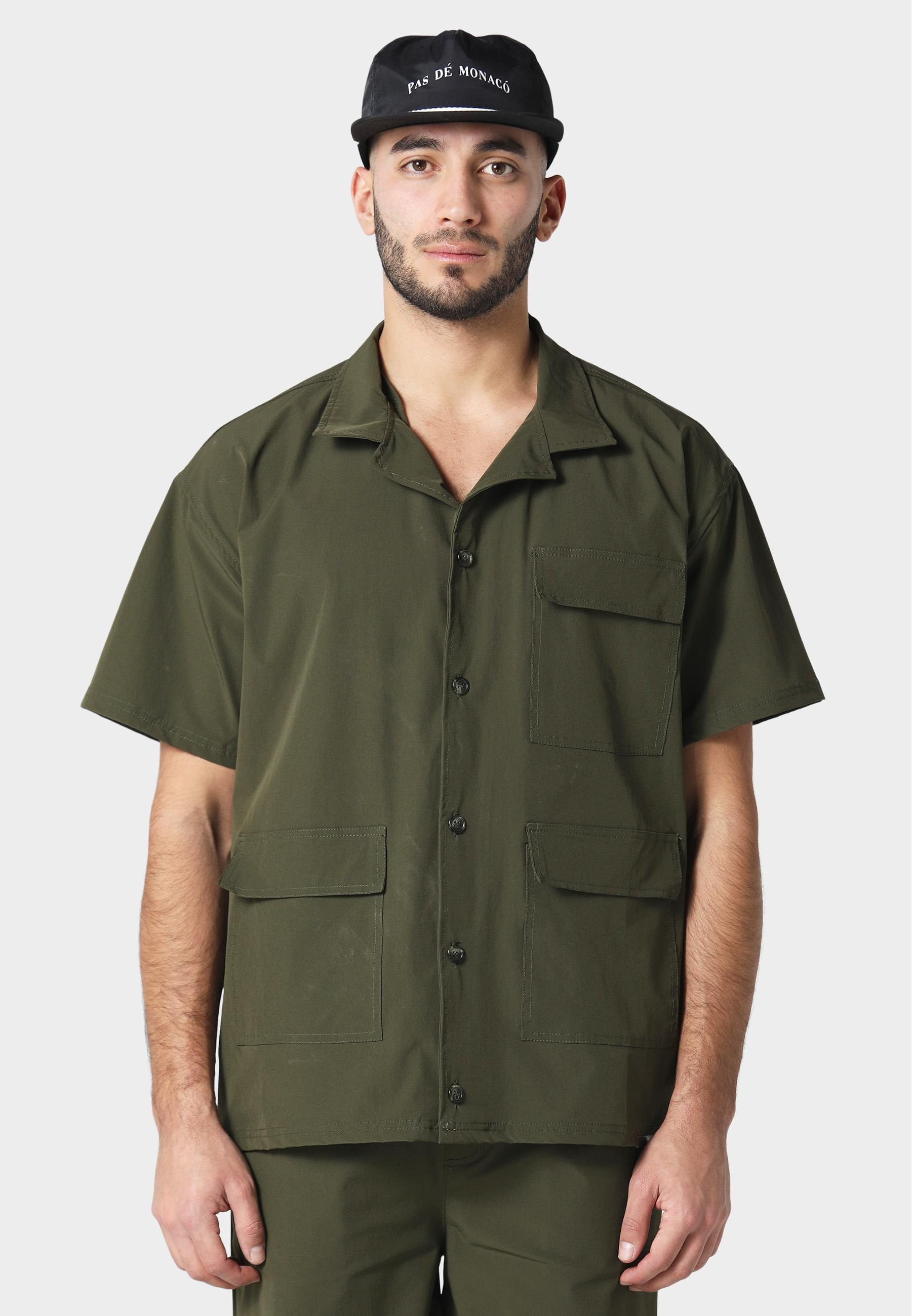 Pas De Monaco Kurzarmhemd »Pas De Monaco UTILITY SHIRT« 1 Stk.