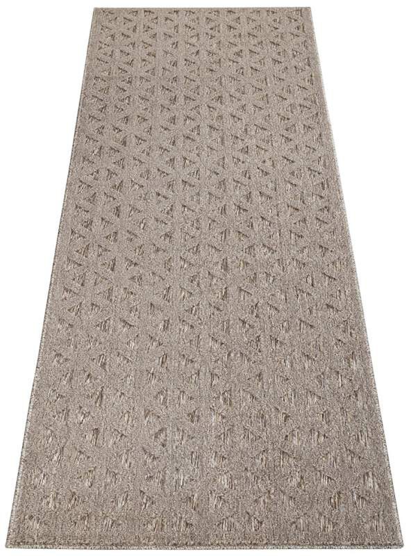 Carpet City Teppich »In-& Outdoorteppich Santorini 446, 3D-Effekt, Geo-Muster«, rechteckig, 5 mm Höhe, Wetterfest & UV-beständig für Terrasse, Balkon, Küche, Flur
