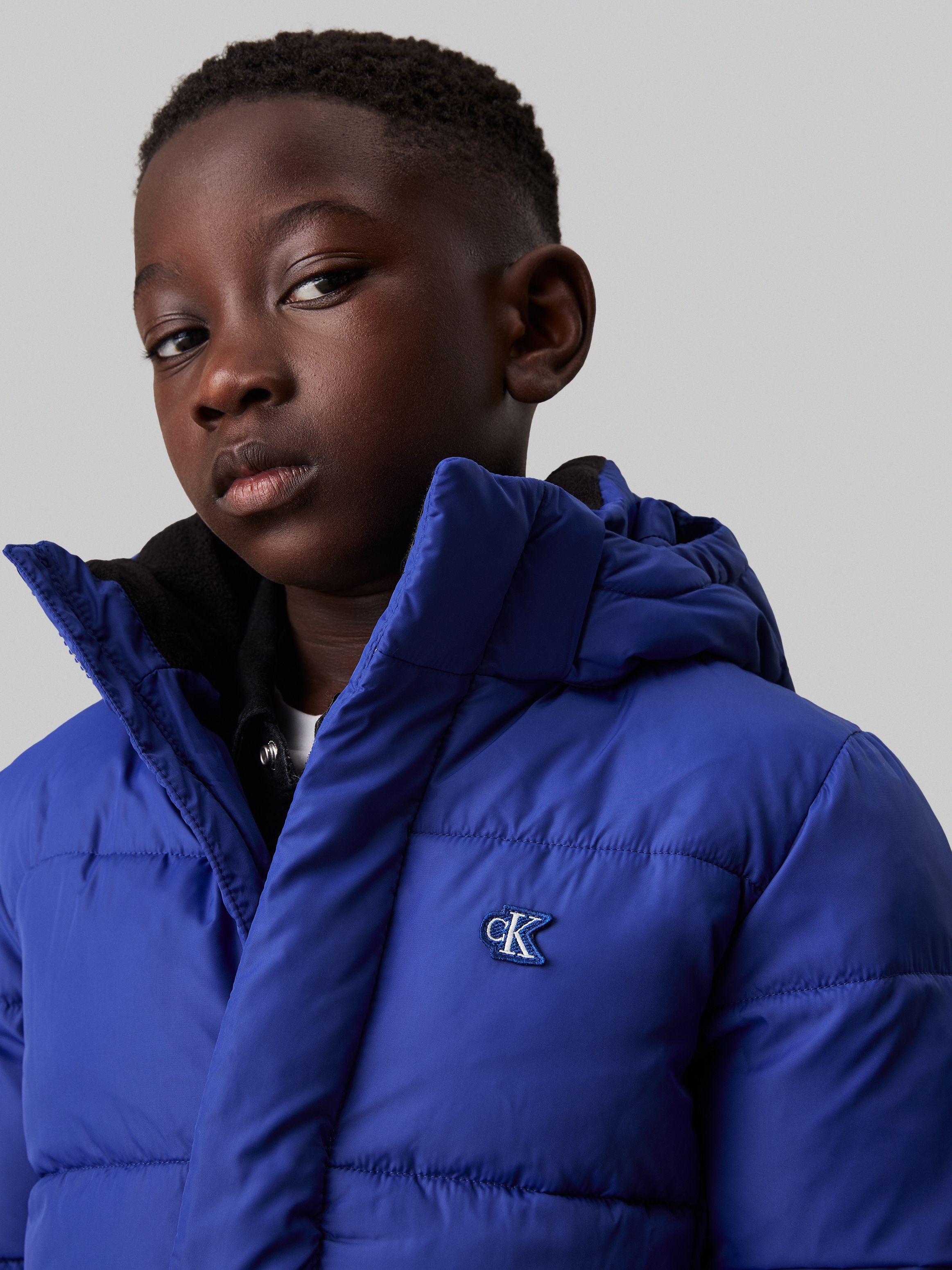 Calvin Klein Jeans Winterjacke »ESSENTIAL PUFFER JACKET«, mit Kapuze, für Kinder bis 16 Jahre und mit Logopatch