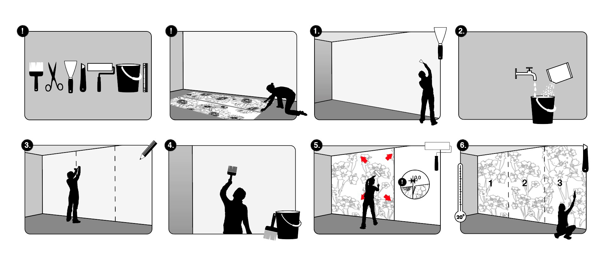 Komar Vliestapete »Digitaldruck Vlies - Niche - Größe 500 x 280 cm«, bedruckt, Wohnzimmer, Schlafzimmer