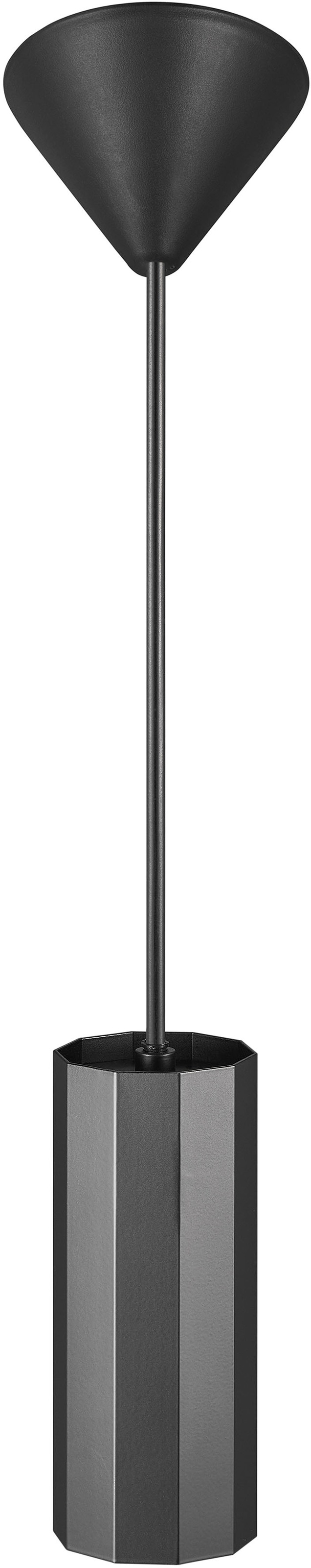 Nordlux Pendelleuchte »Alanis«, Leuchtmittel GU10 | ohne Leuchtmittel, Minimalistisches Design, 10-seitiges Profil, matter Messing-Look
