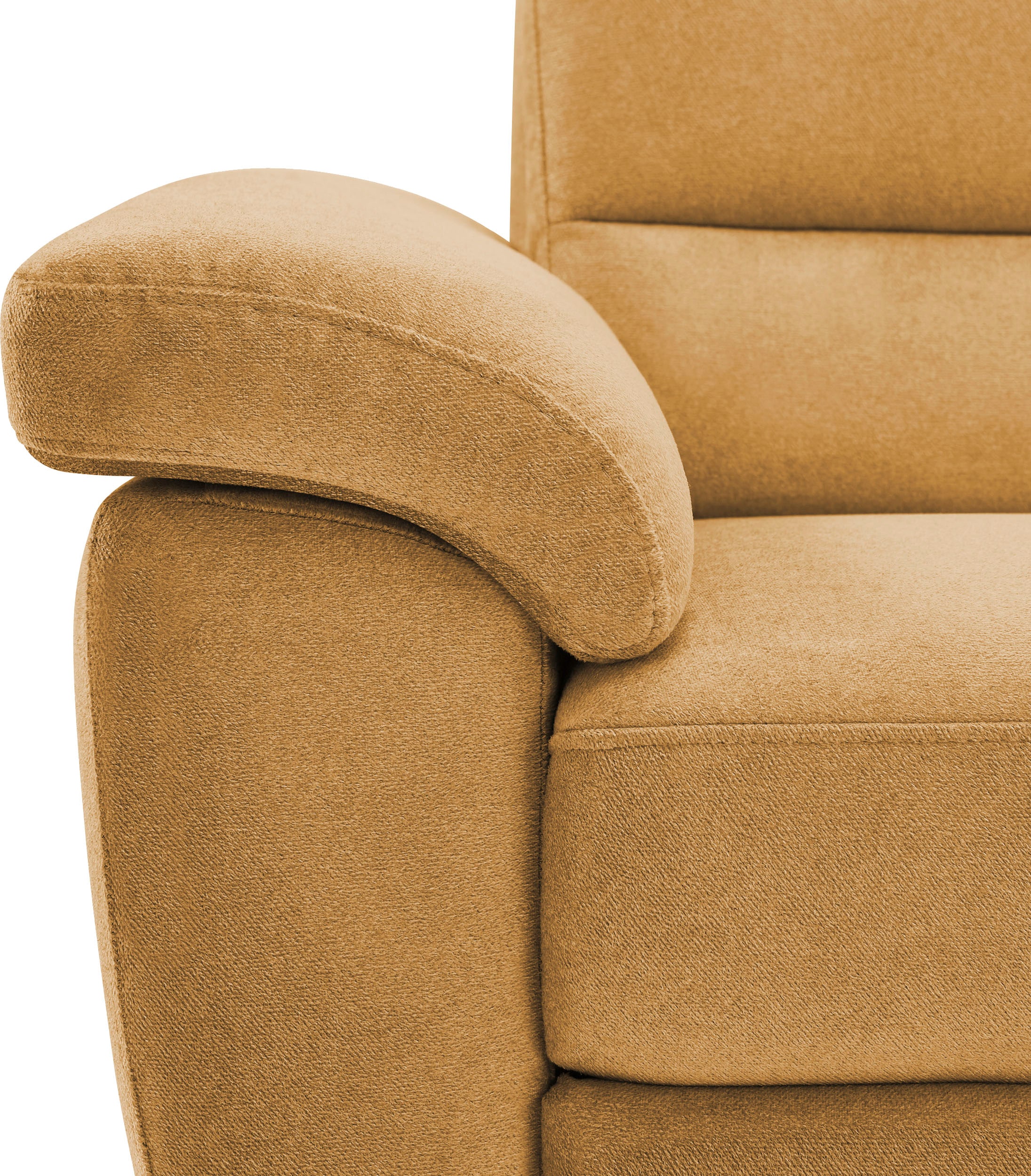 CALIZZA INTERIORS Ecksofa »Onyx L-Form«, Recamiere links oder rechts, wahlweise mit Bettfunktion, Breite 270 cm
