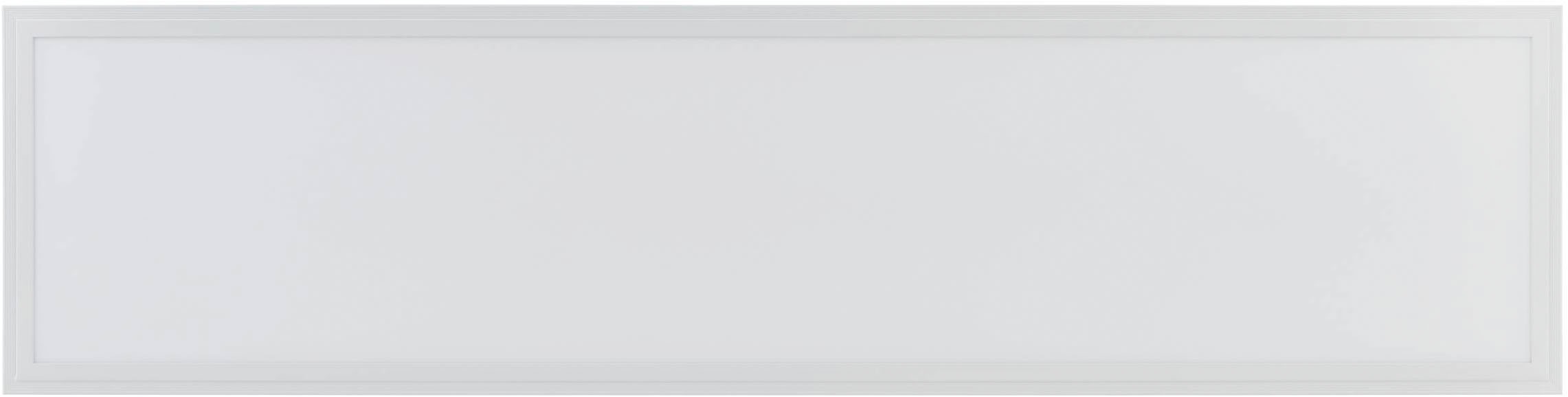 EGLO Deckenleuchte »Salobrena 1 Deckenlampe, Einbaulampe, Aluminium und Kunststoff, Lampe« LED-Modul 1 Stk. Neutralweiß Deckenlampe, Wohnzimmerlampe, Küchenlampe, Bürolampe Weiß, Flurlampe