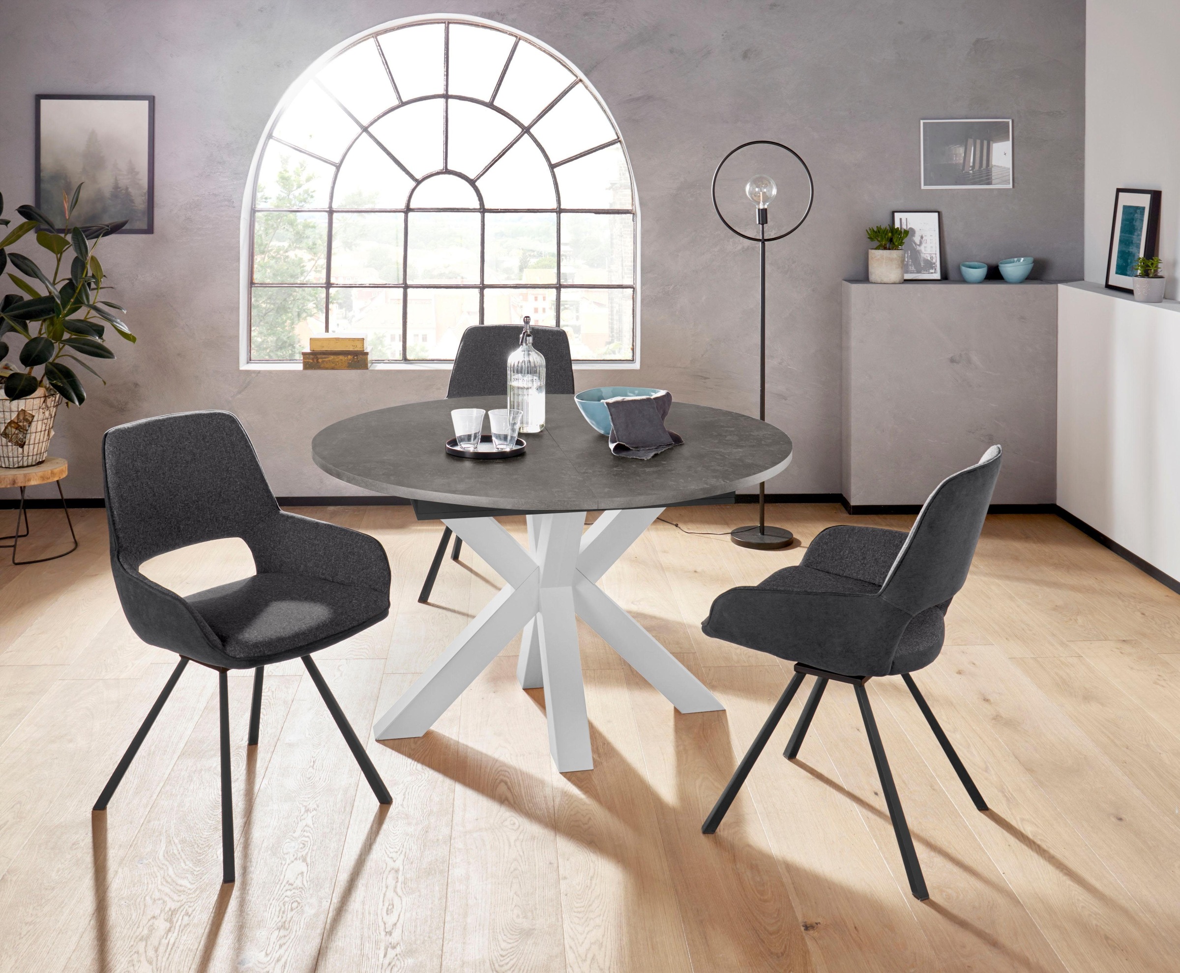 MCA furniture 4-Fußstuhl »Parana«, (Set), 2 St., Stuhl belastbar bis 120 Kg