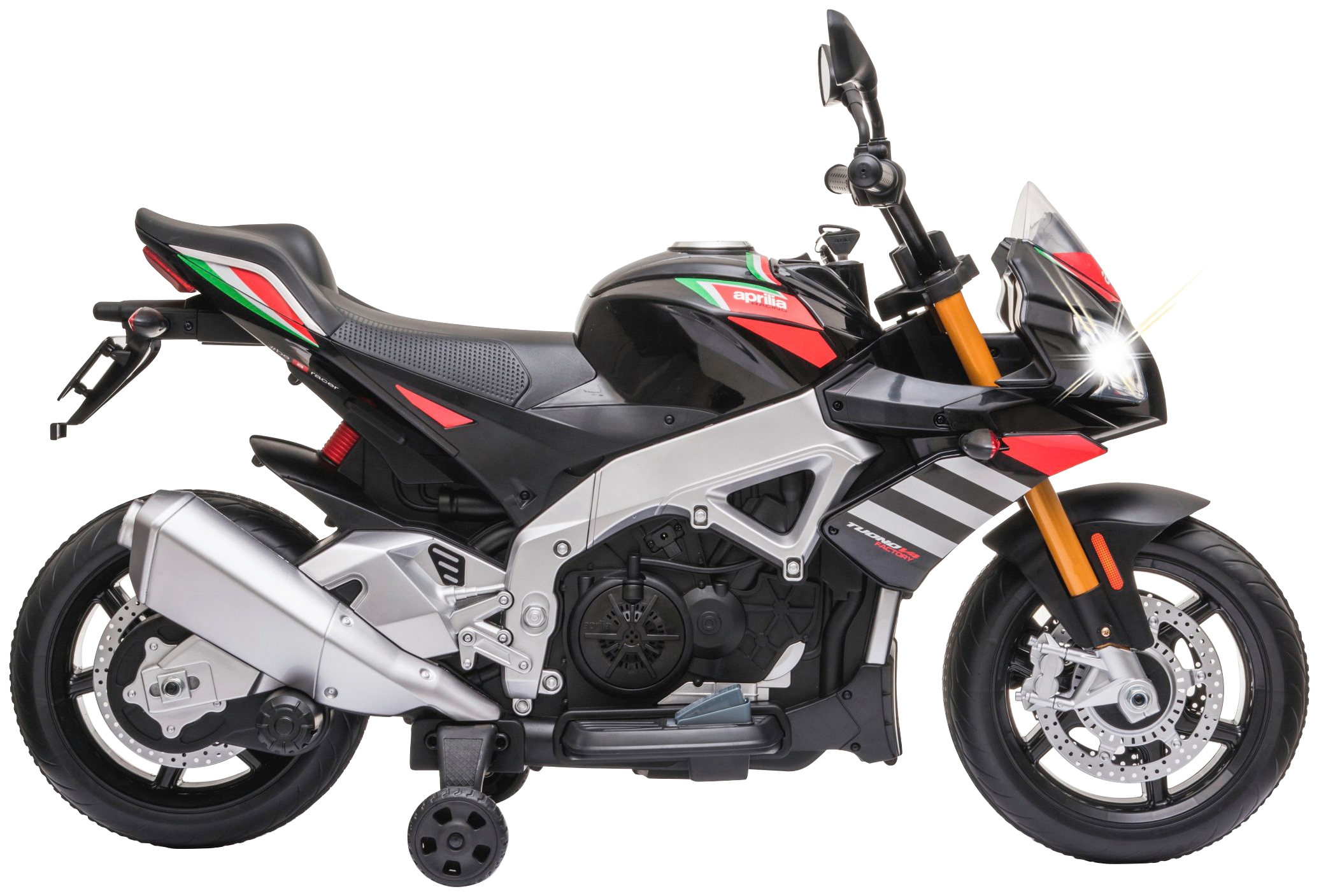 Jamara Elektro-Kindermotorrad »Ride-on Aprilia Tuono V4 1100RR«, ab 3 Jahren, bis 25 kg