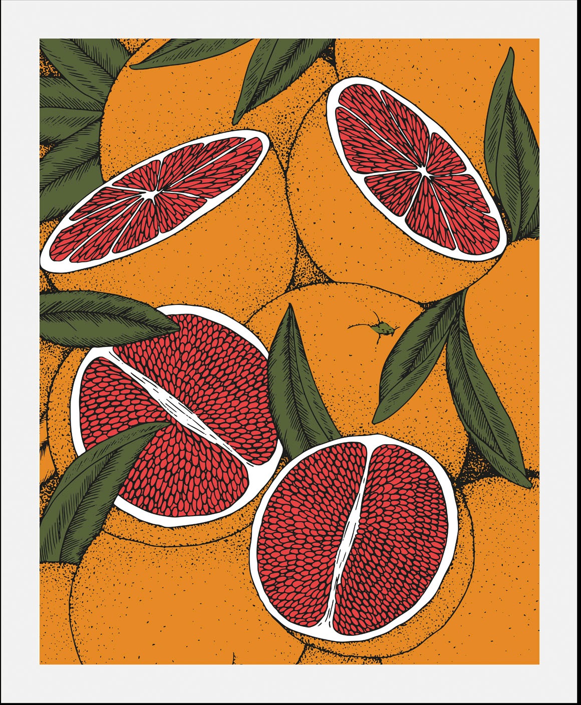 queence Bild »Finus«, Obst-Obst Bilder-Essen-Lebensmittel-Kunst, (1 St.), H günstig online kaufen