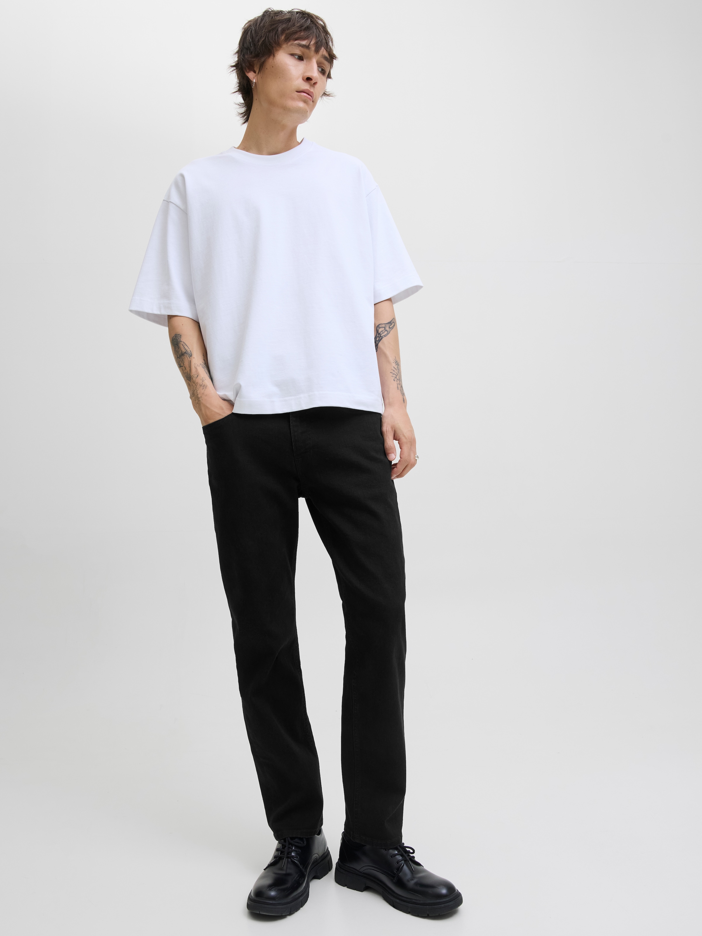 Jack & Jones Straight-Jeans »JJICLARK JJORIGINAL SQ 2«