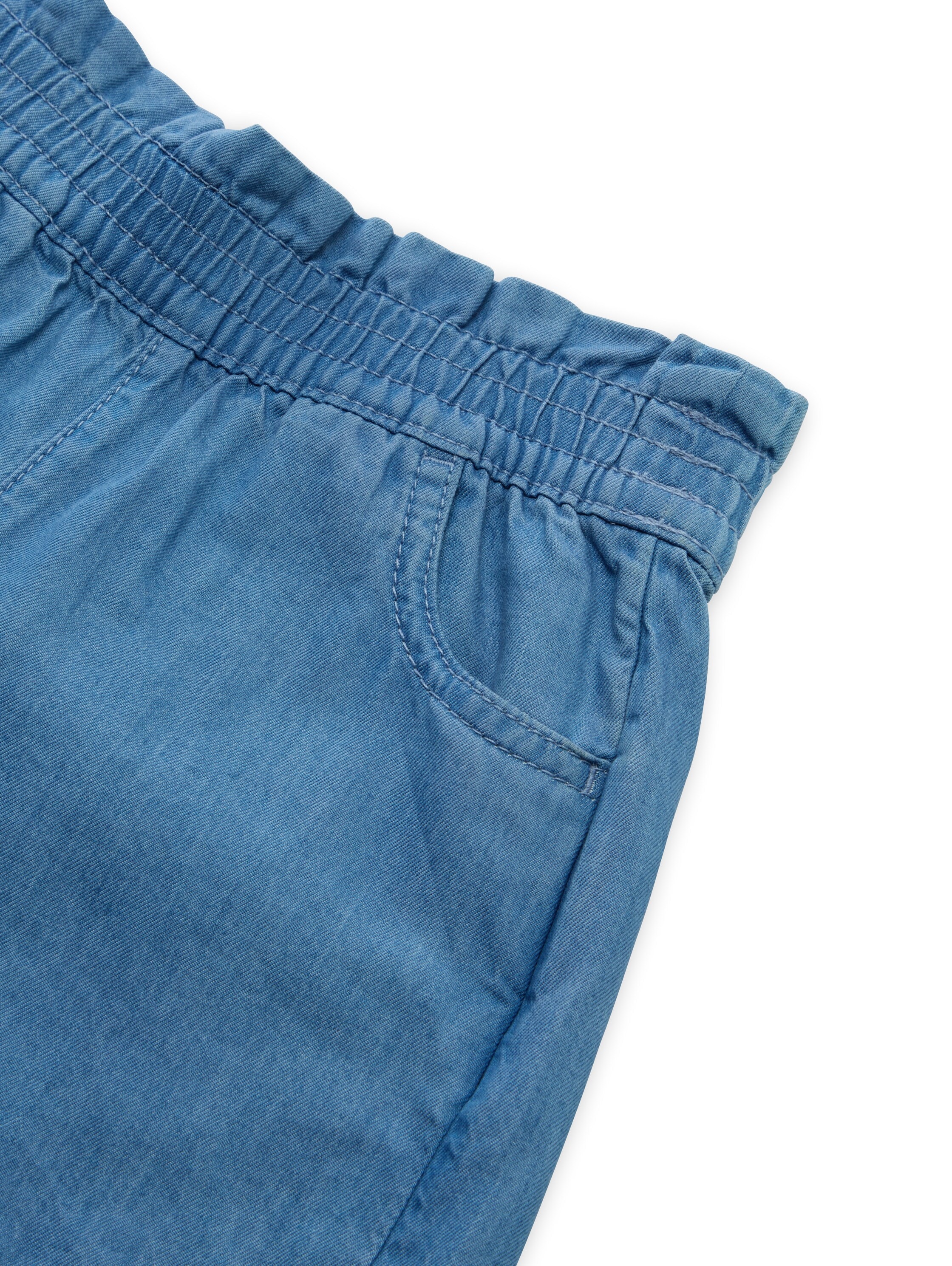 TOM TAILOR Jeansshorts mit elastischem Bund