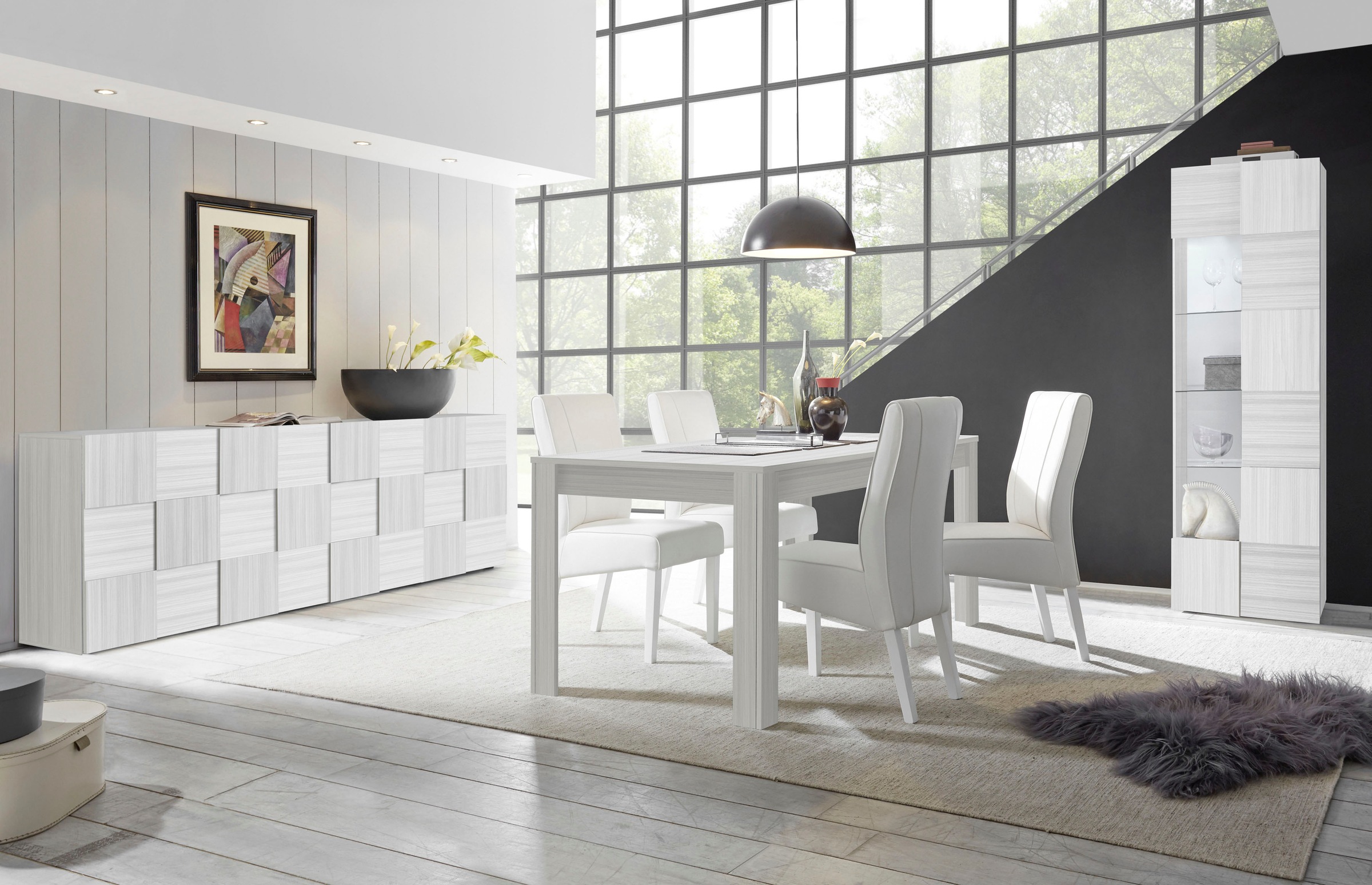 INOSIGN Vitrine "Dama Höhe 187 cm, Breite 60 cm, Stauraumvitrine mit 1 Tür, günstig online kaufen