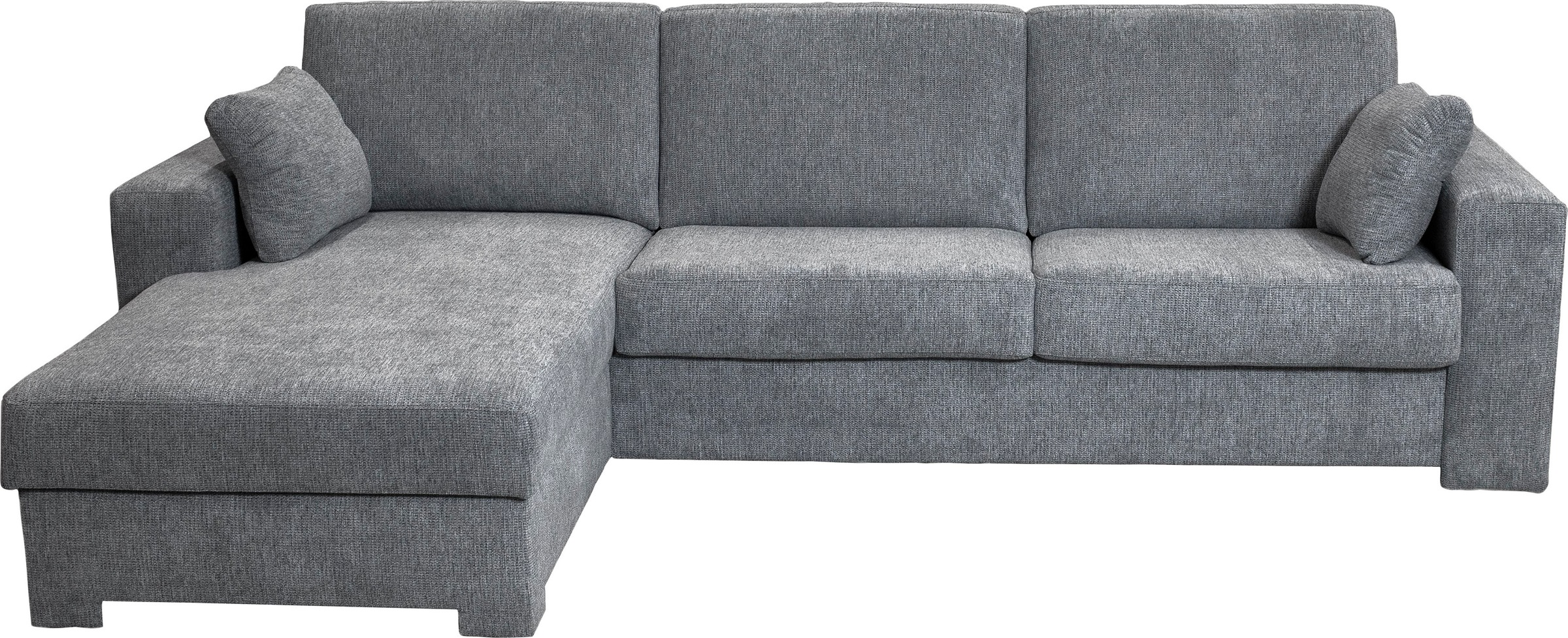 Home affaire Ecksofa »Roma "M" Matratzenhöhe 14 cm, Dauerschlaffunktion, mit Unterfederung,«, Liegemaße ca 143x198 cm, L-Form