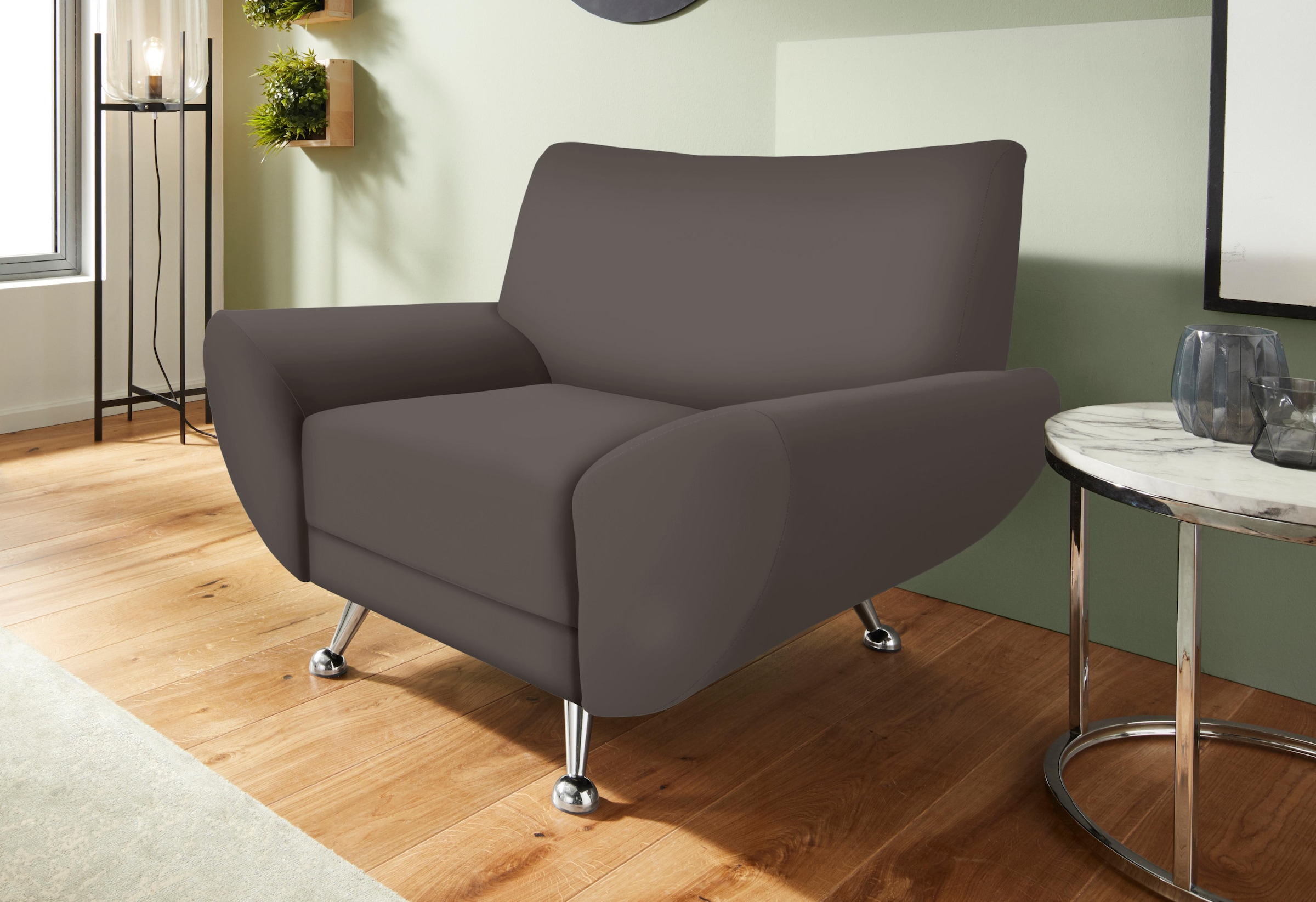 Home affaire Sessel »Saltare elegant und komfortabel, toller Designfuß« günstig online kaufen